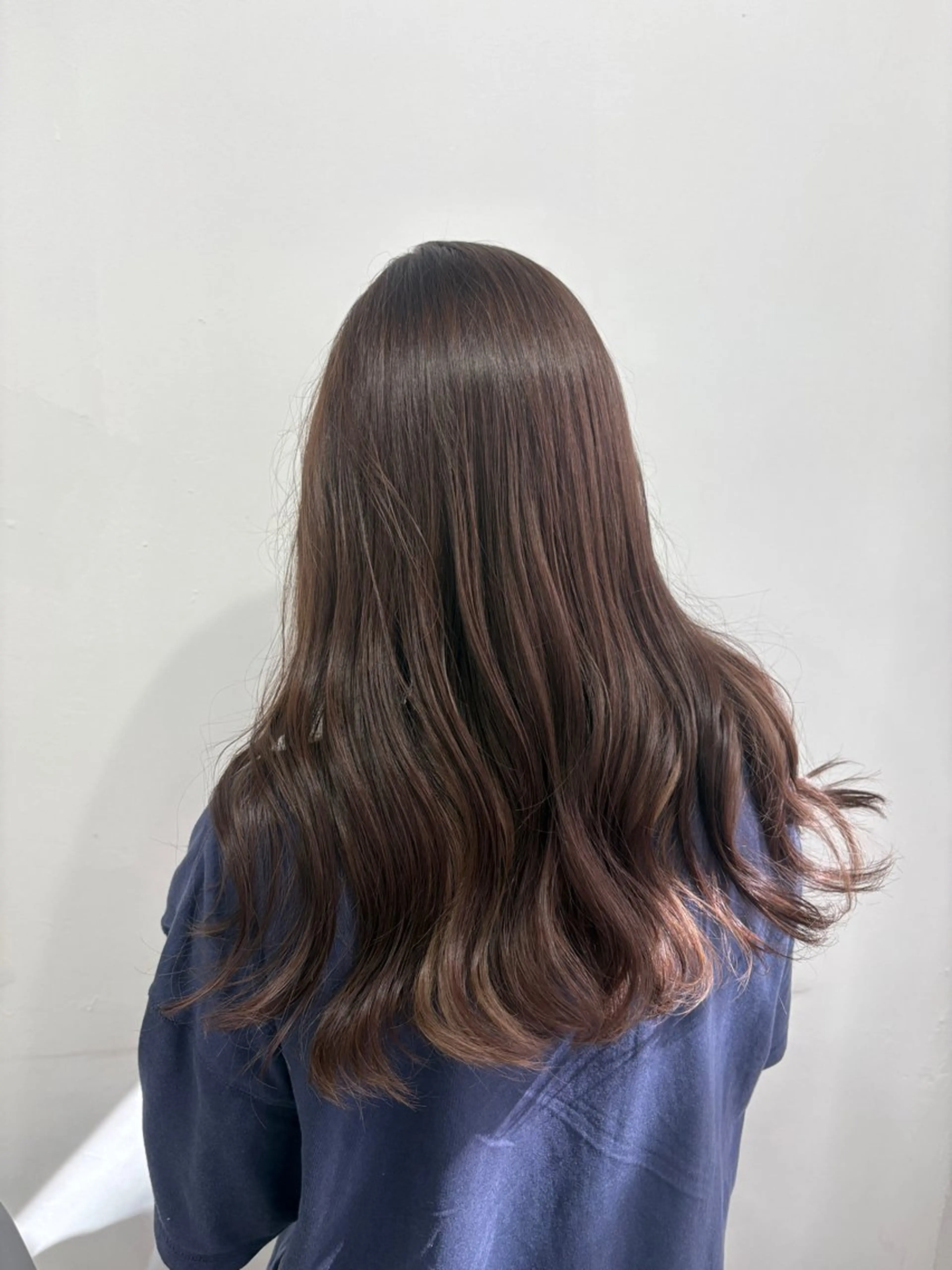 カラー ベージュカラー モカベージュ 京都駅/透明感カラー 🖤sakiのヘアスタイル