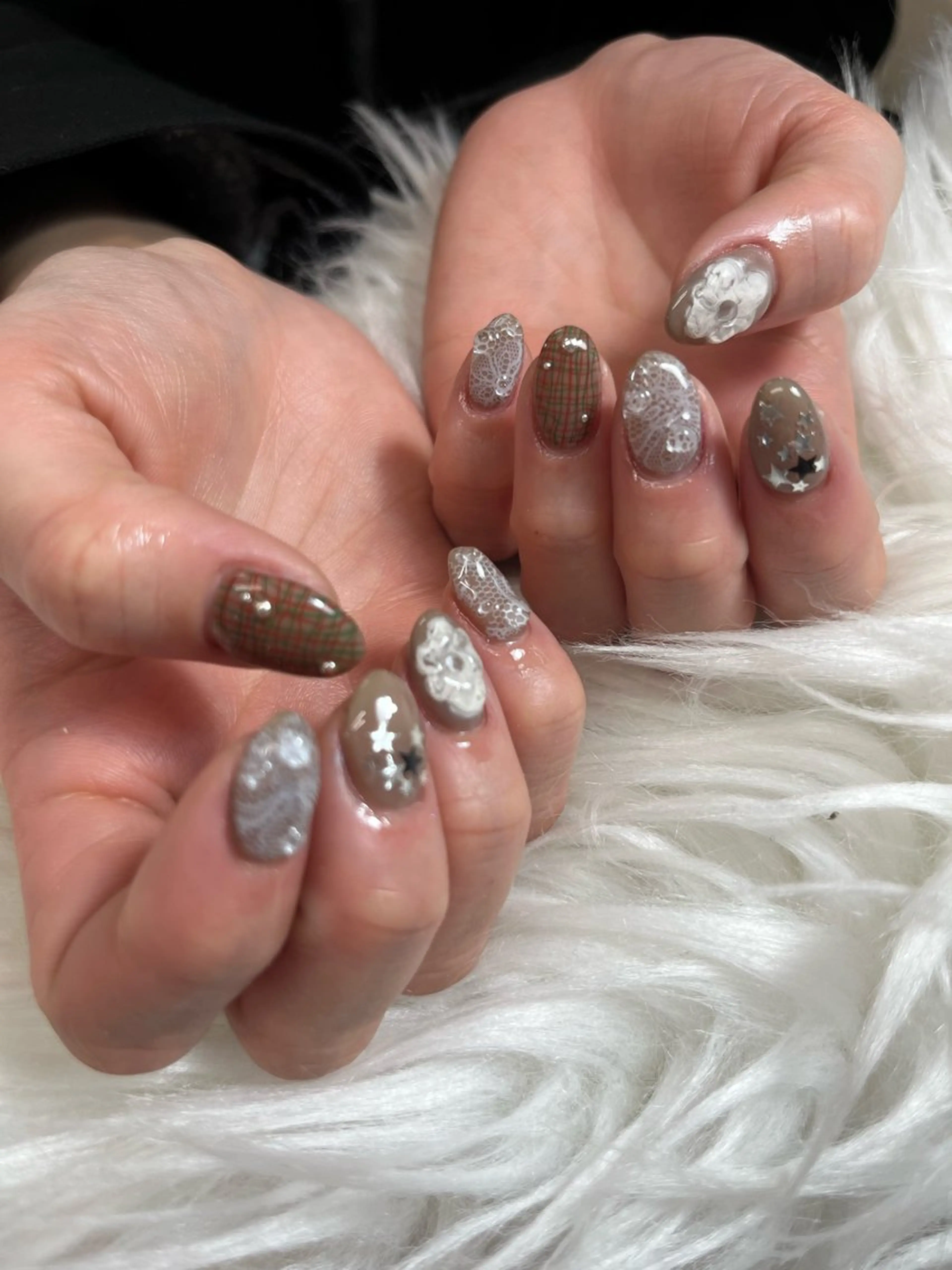ネイル Maya 🧊🫧‪のネイルデザイン