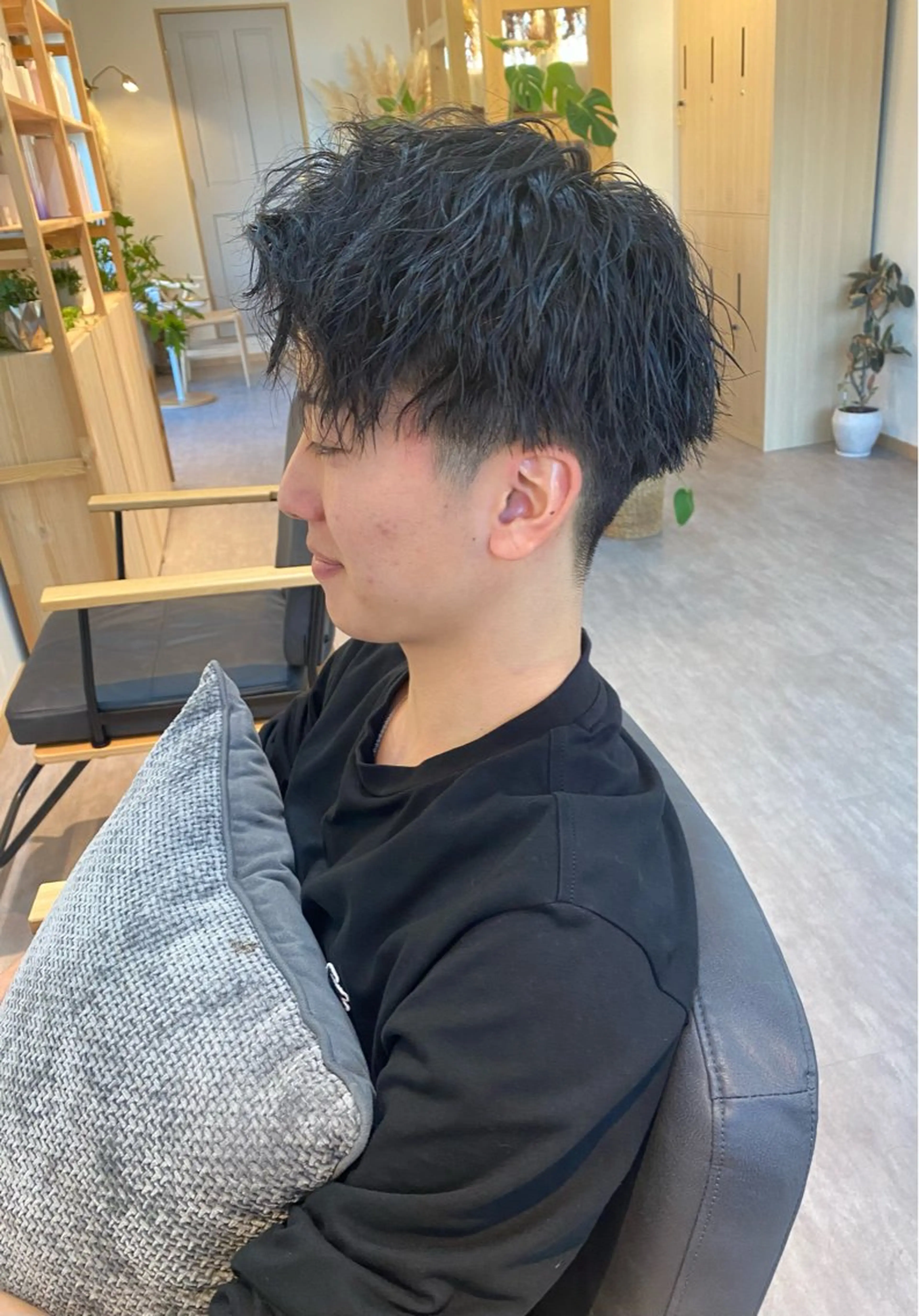 パーマ メンズ カット パーマ 内野 友貴のヘアスタイル