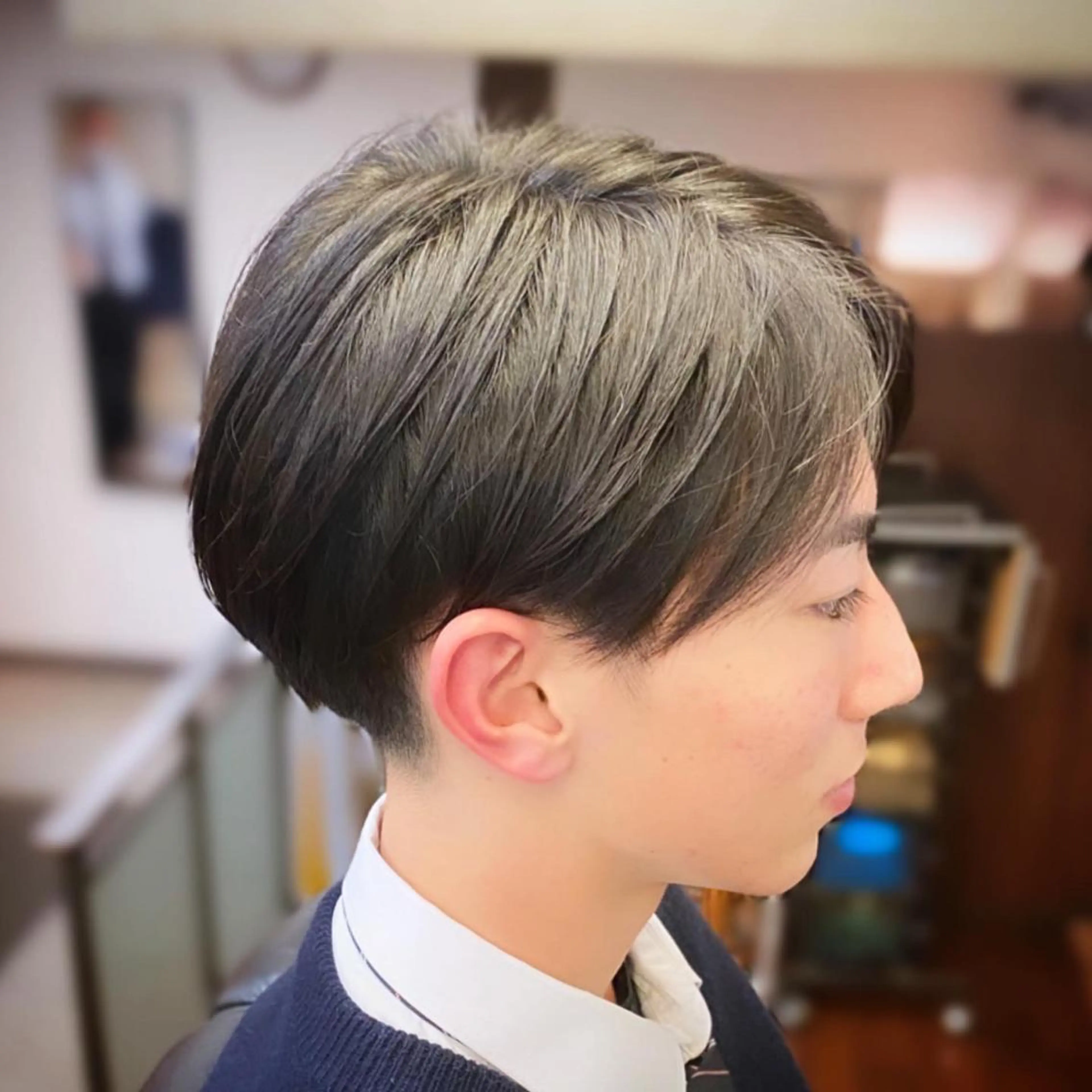 男性カットモデル(カット＋シャンプー＋セット)の写真