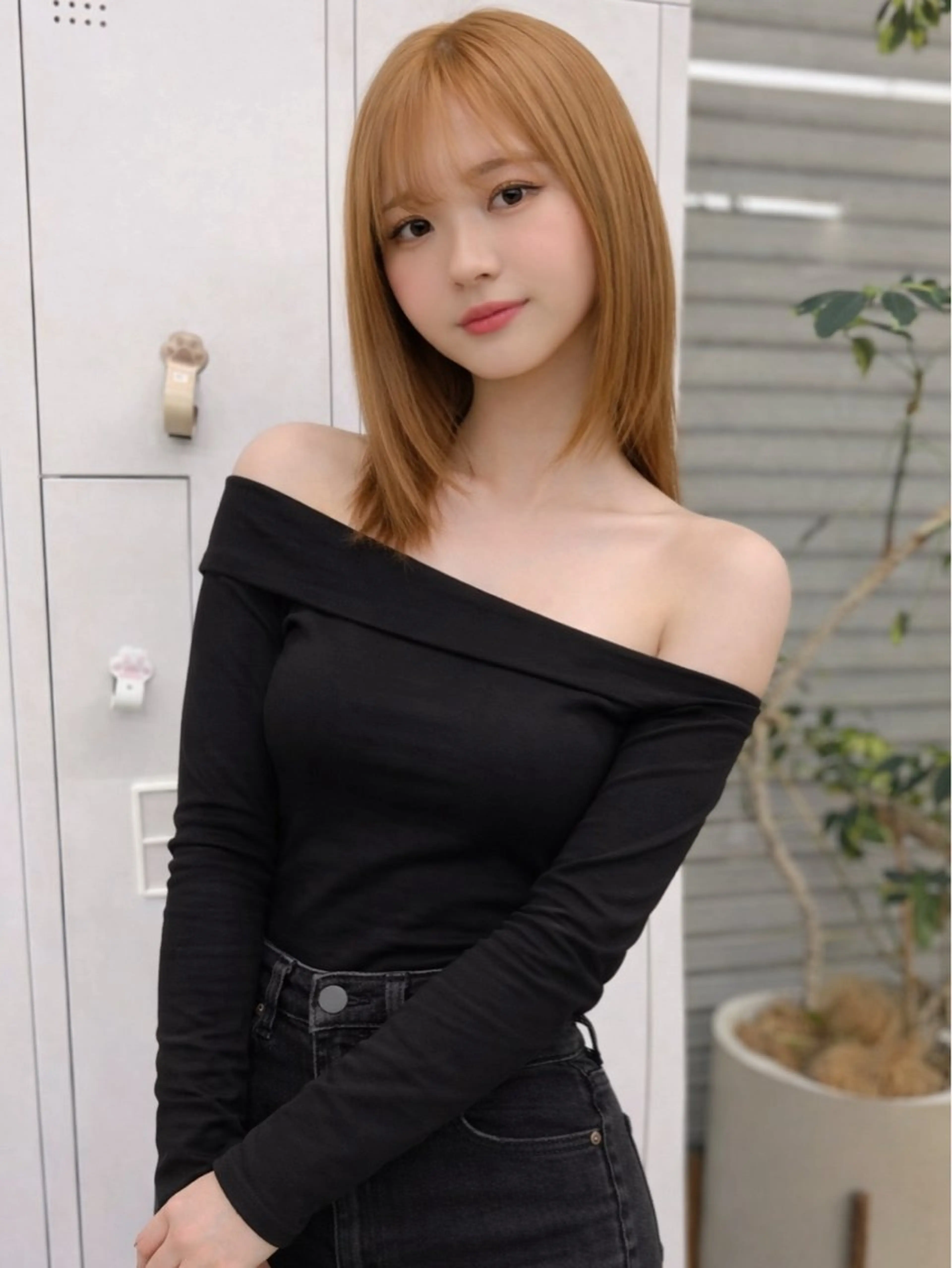 ミディアム tint  大阪梅田 【sena】のヘアスタイル