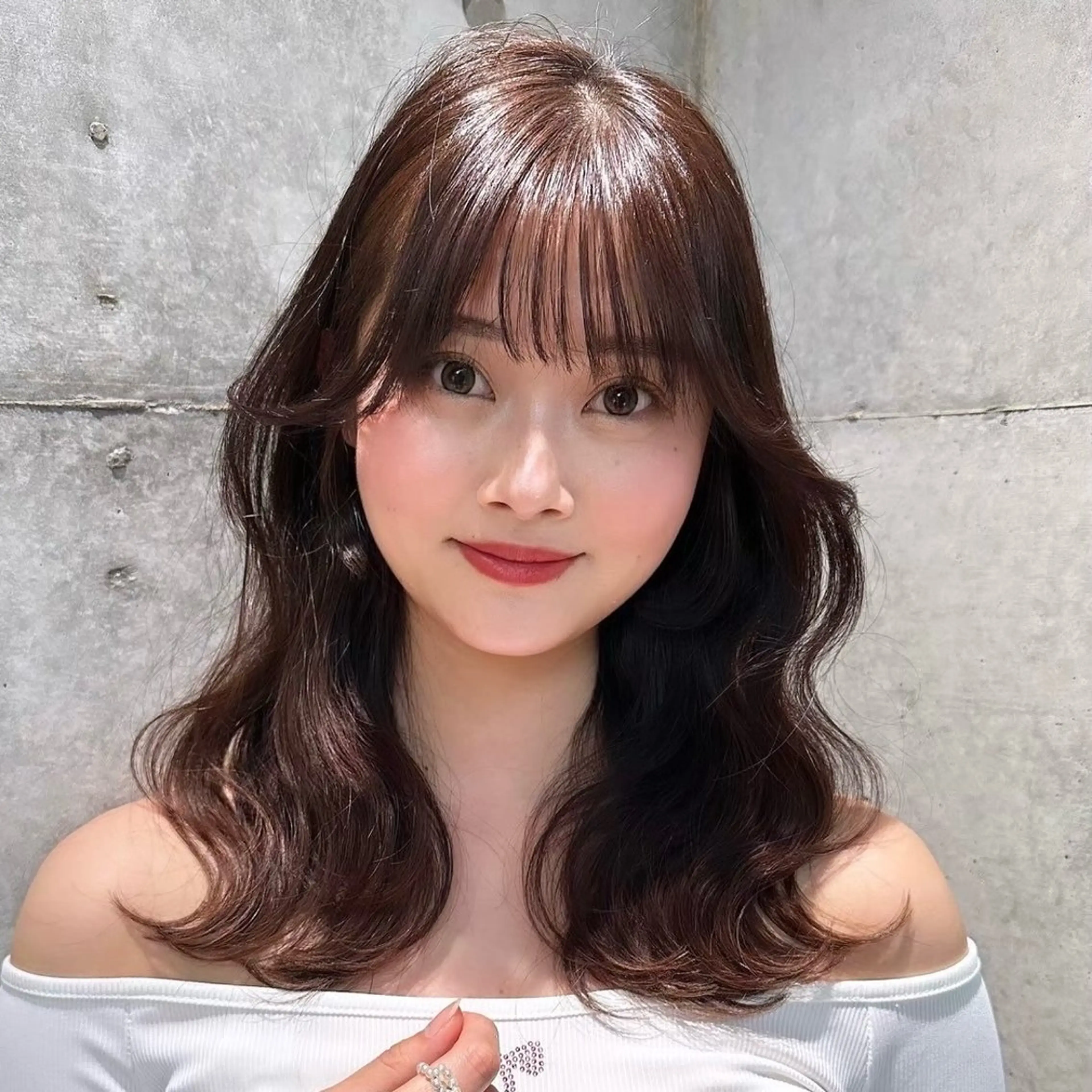カラー ヘアカラー 🎀Rimi୨୧ ✨艶✨color🎀のヘアスタイル
