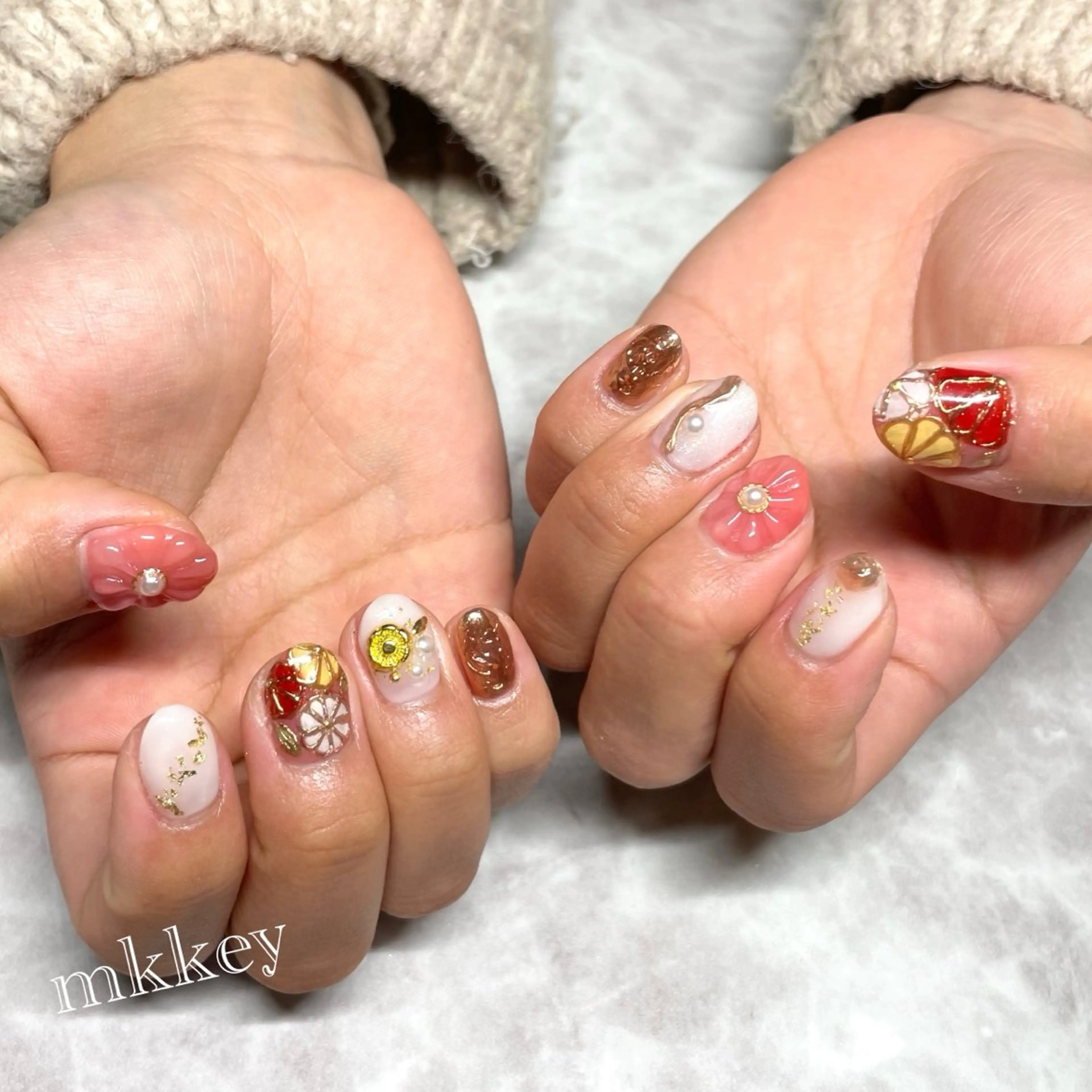 ネイル 卒業式 Liora所属・nail mnのネイルデザイン