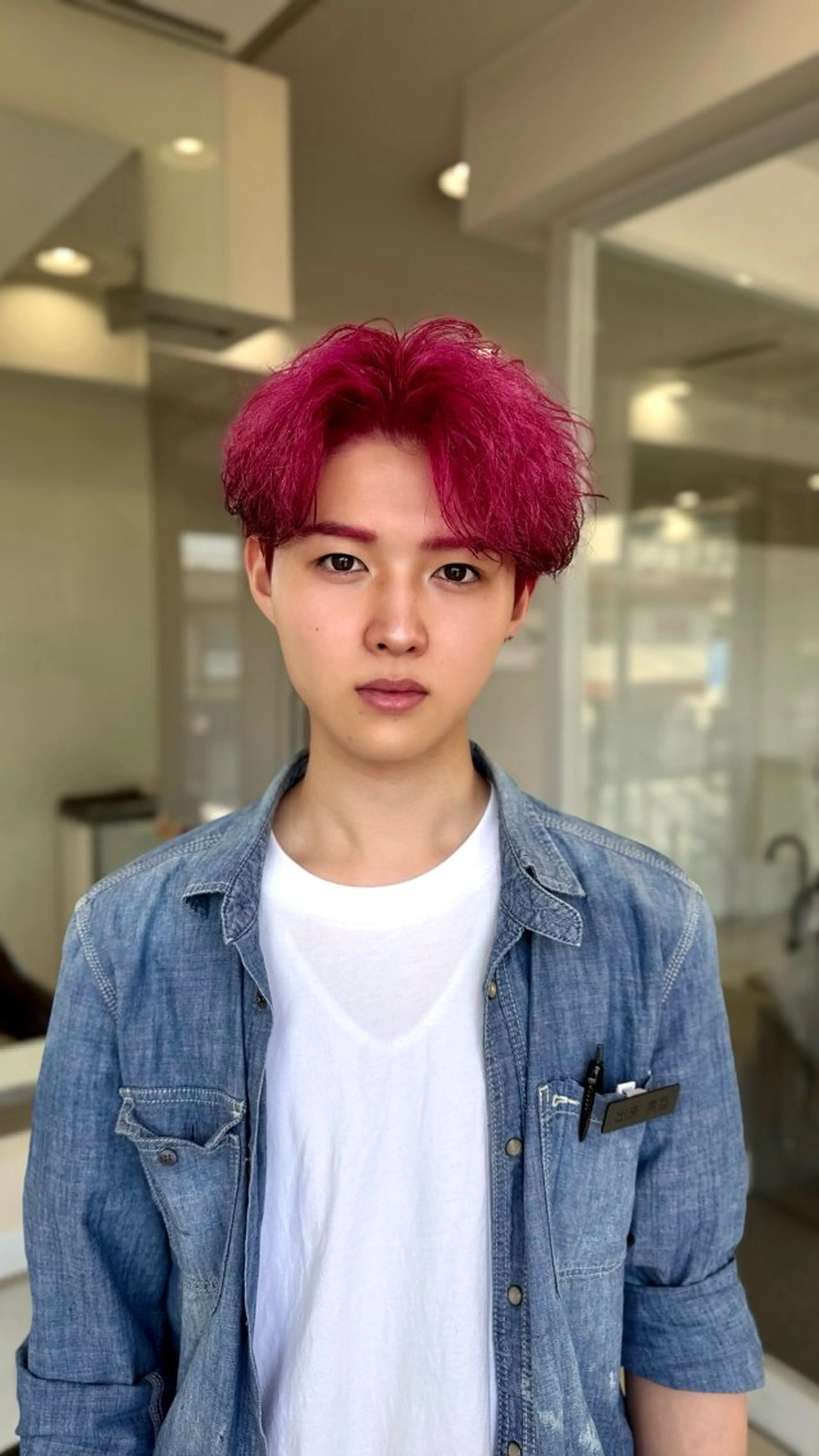 カラー ブリーチ ブラウンカラー ケアブリーチ デザインカラー ハイトーンカラー ヘアカラー lin. color.+ﾟのヘアスタイル