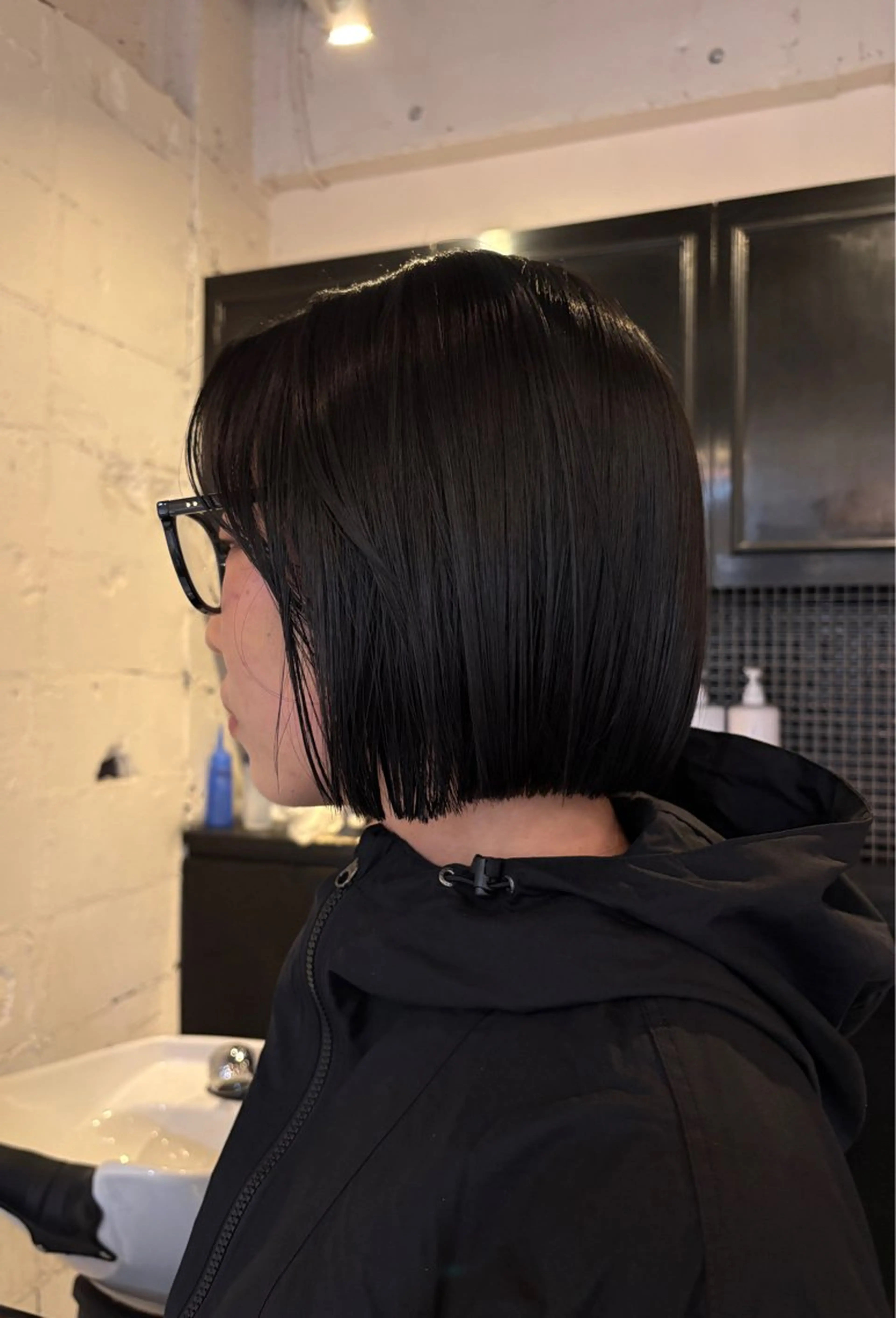 ミディアム カット トリートメント レディースカット🎀 NANAHAのヘアスタイル