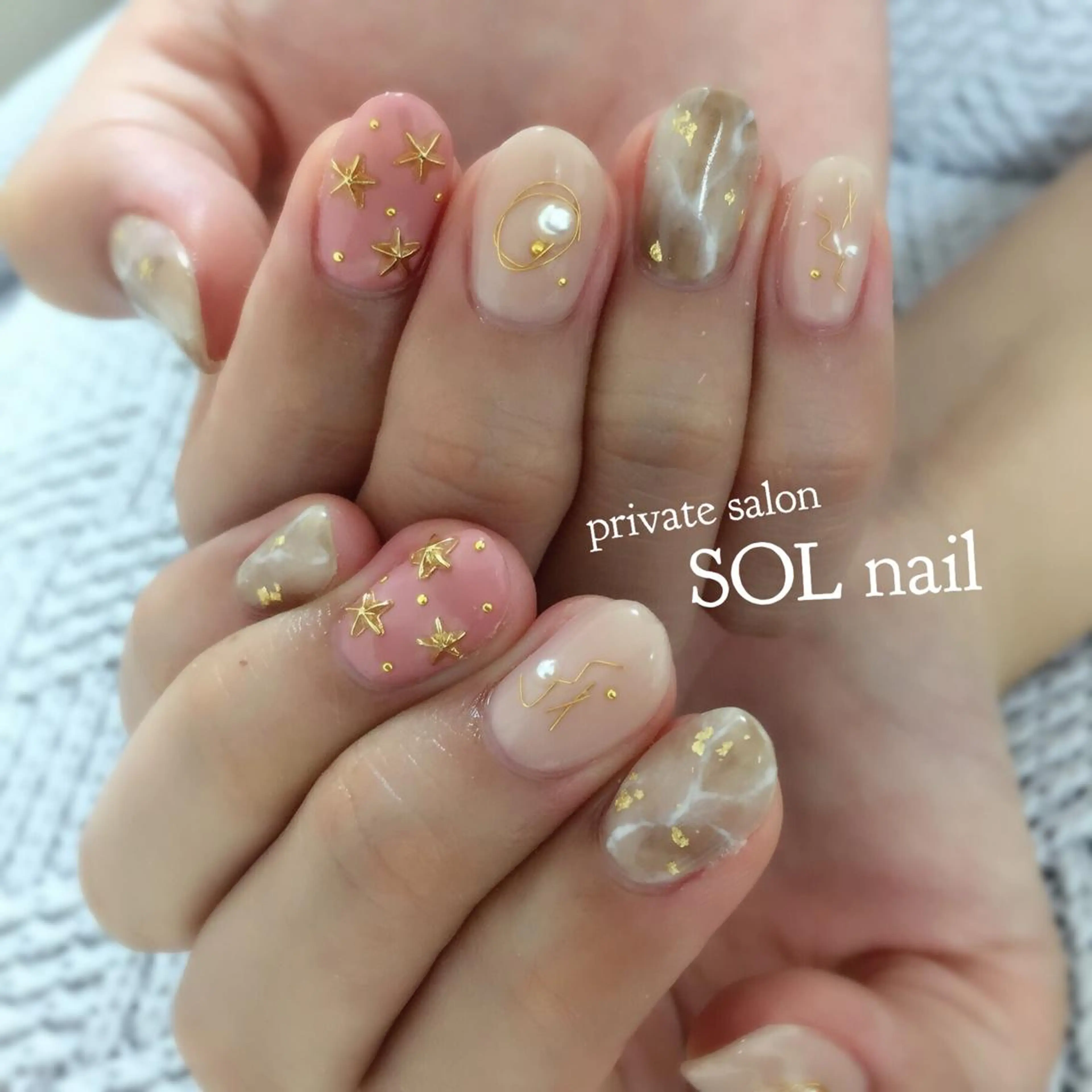ネイル SOL NAILのネイルデザイン