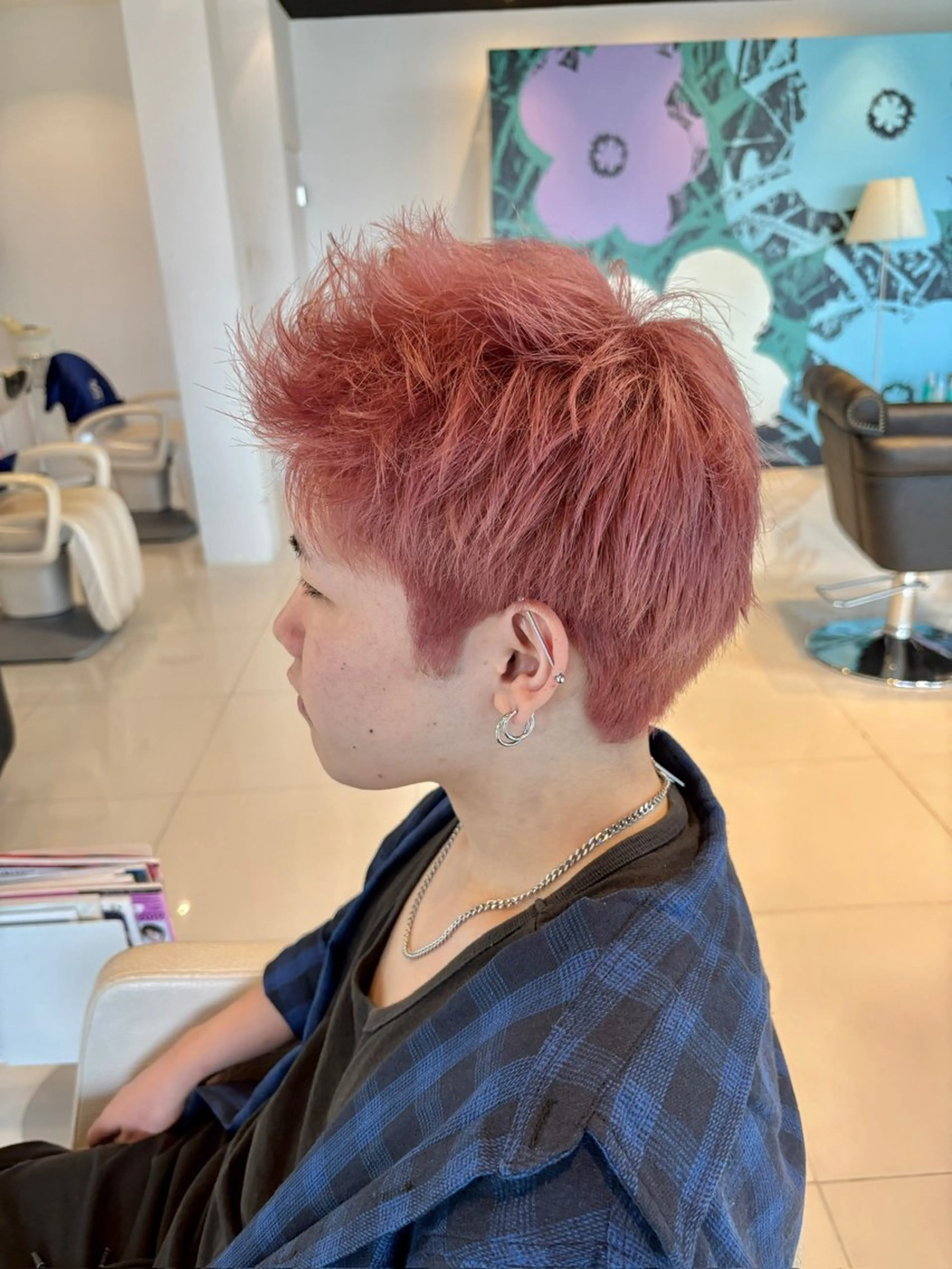 ショート メンズ メンズショート ショートヘア カット ヘアカラー 三好 達也のヘアスタイル