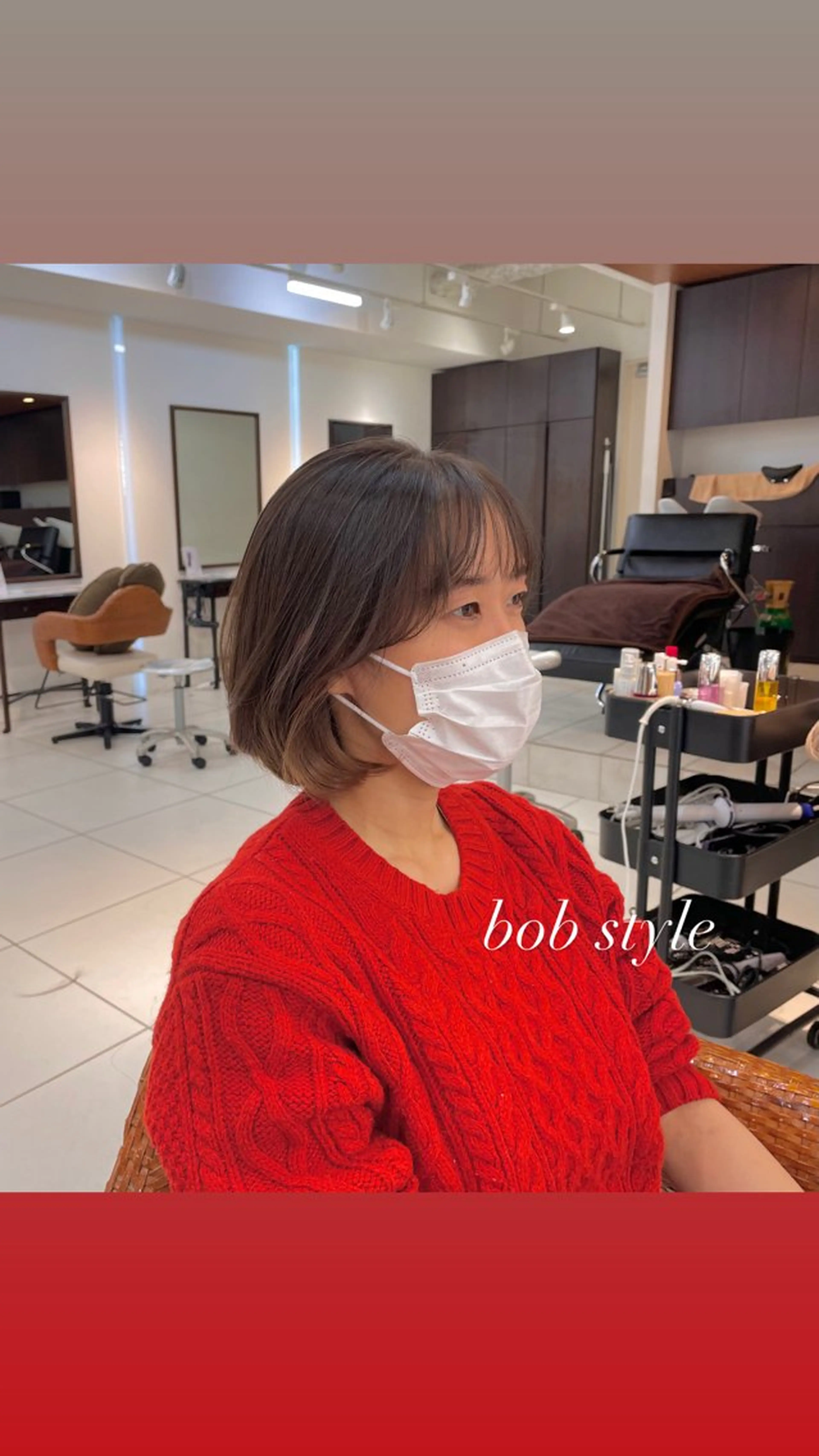 ショート ボブ ♡レイヤー/ボブ 透明感/うらら♡のヘアスタイル