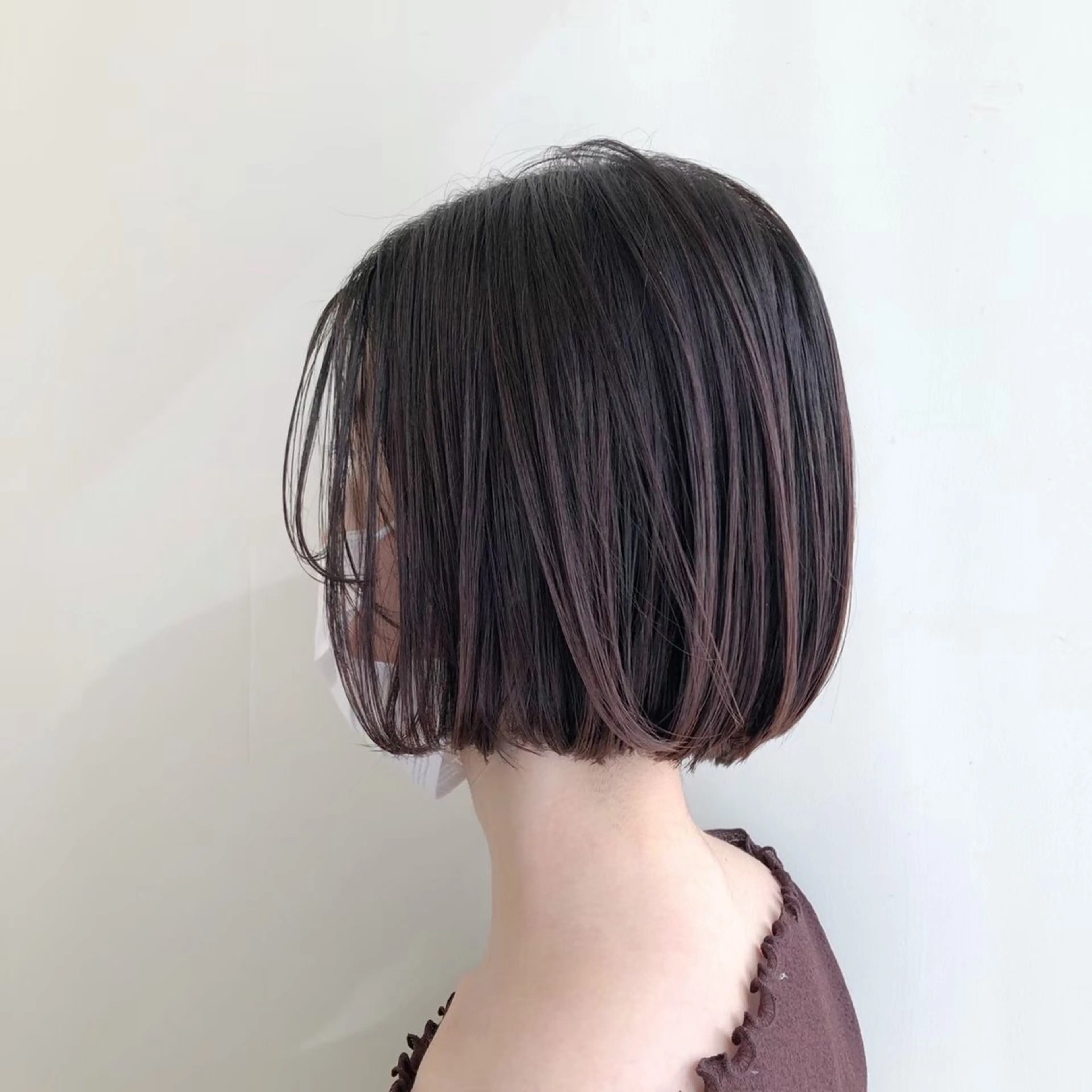 ショート 大島桃花 / 表参道 透明感カラーのヘアスタイル
