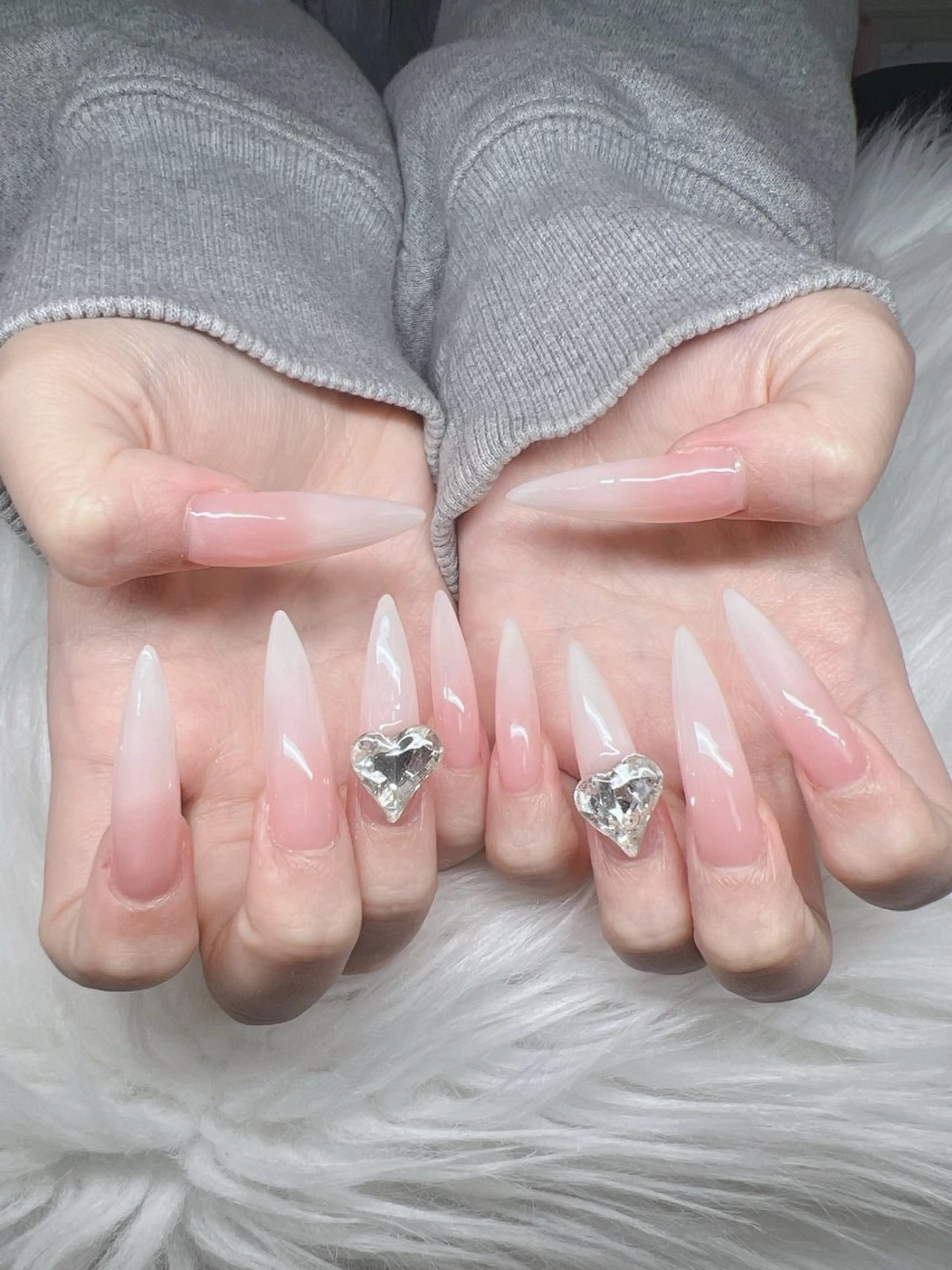 ネイル ハンドネイル Lee Nails チップ長さだし専門店のネイルデザイン