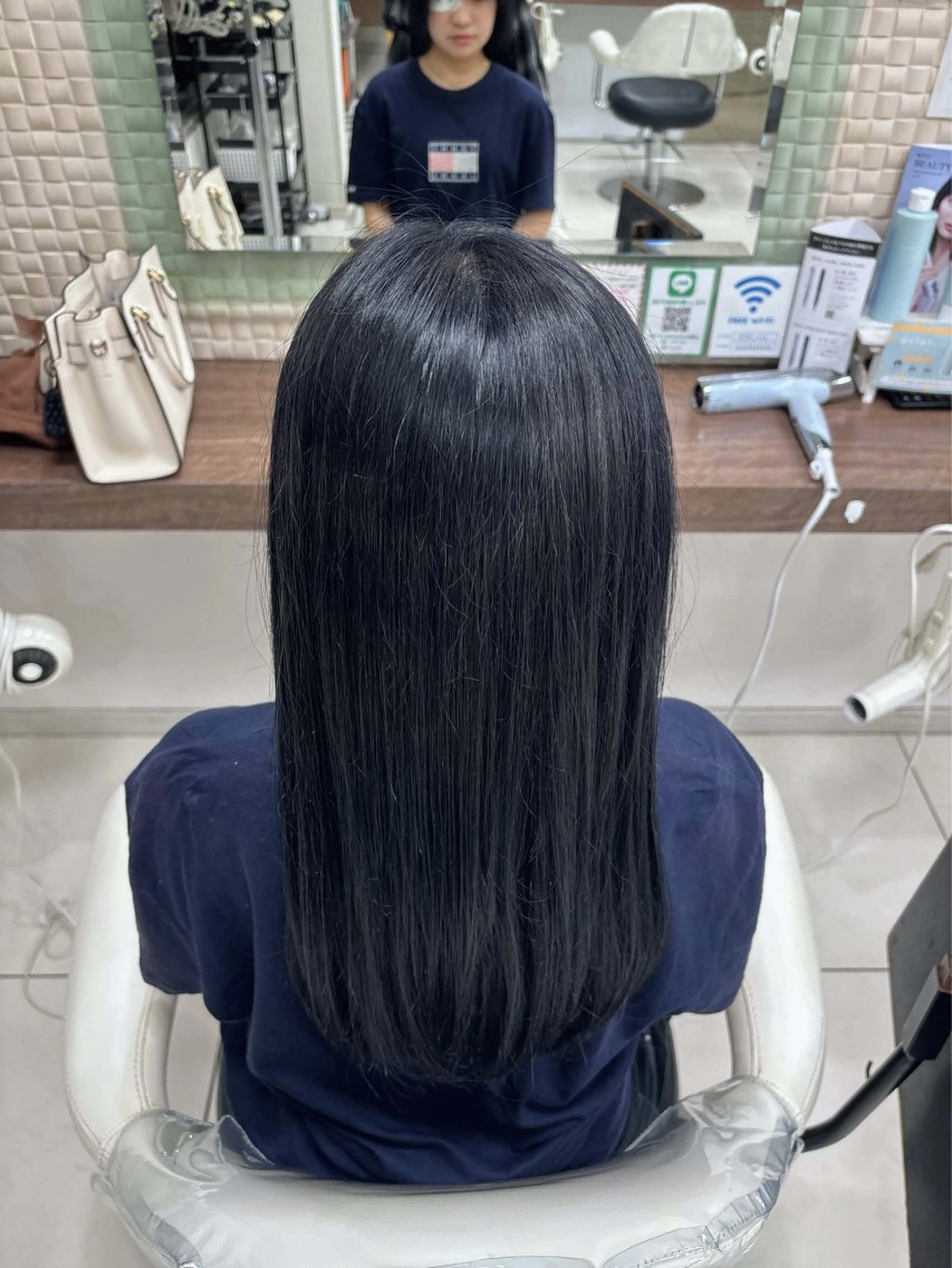 ロング カラー ハイトーンカラー ヘアカラー 原田 虎太郎のヘアスタイル