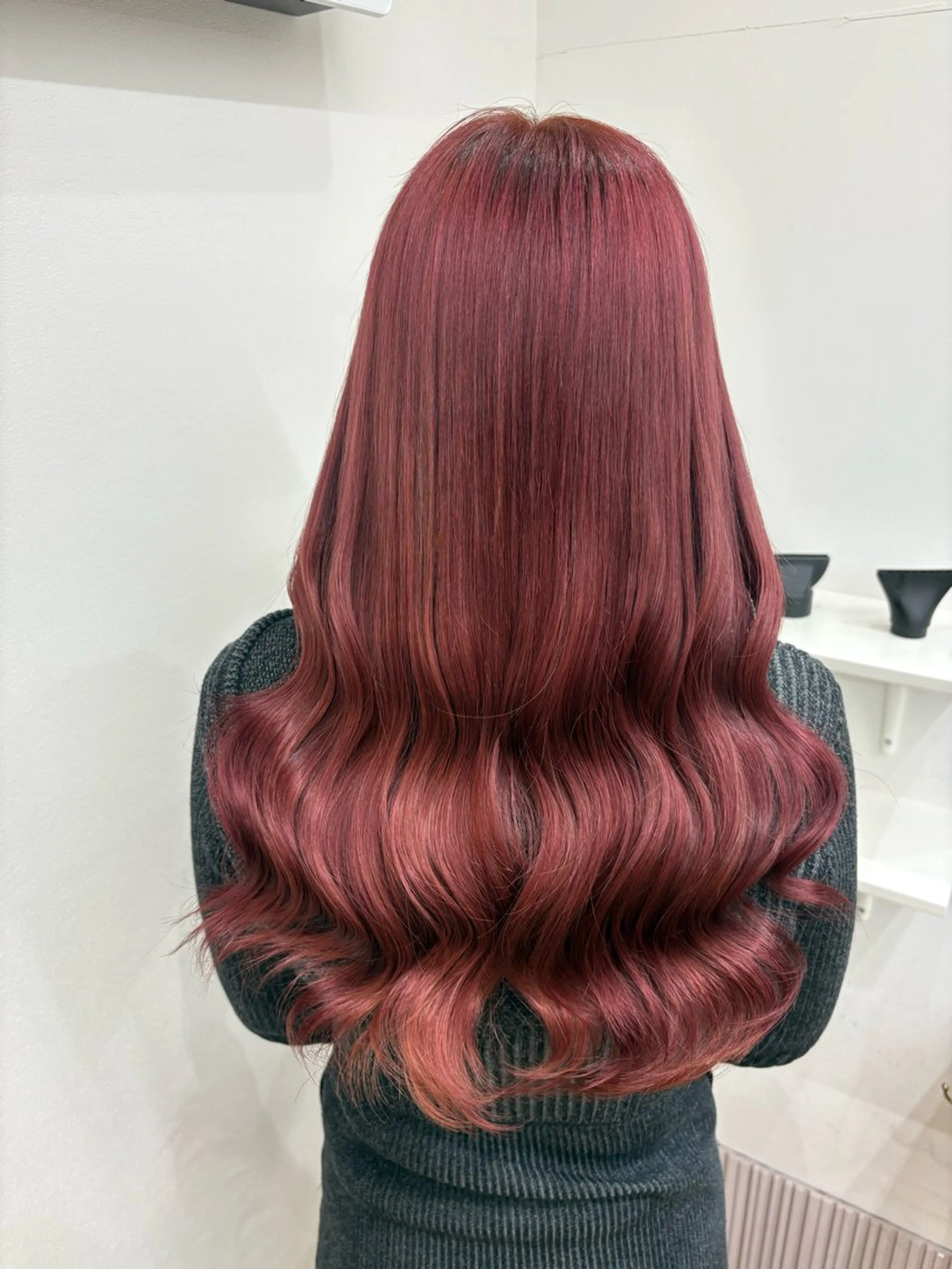 ロング カラー ヘアカラー 🫧透明感カラー🫧 美髪矯正🫧チサトのヘアスタイル