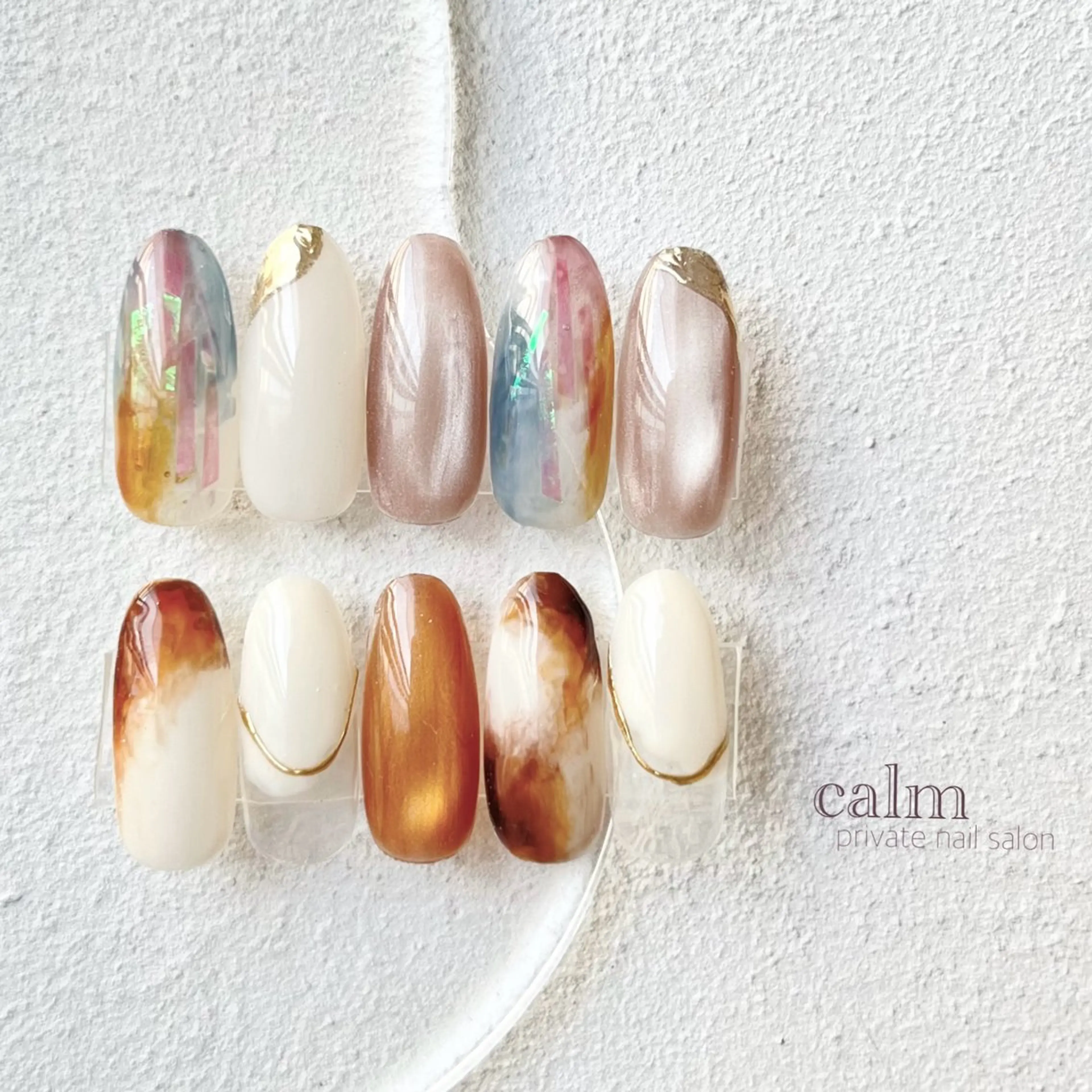 ネイル ハンドネイル calm 〔ｶｰﾑ〕のネイルデザイン