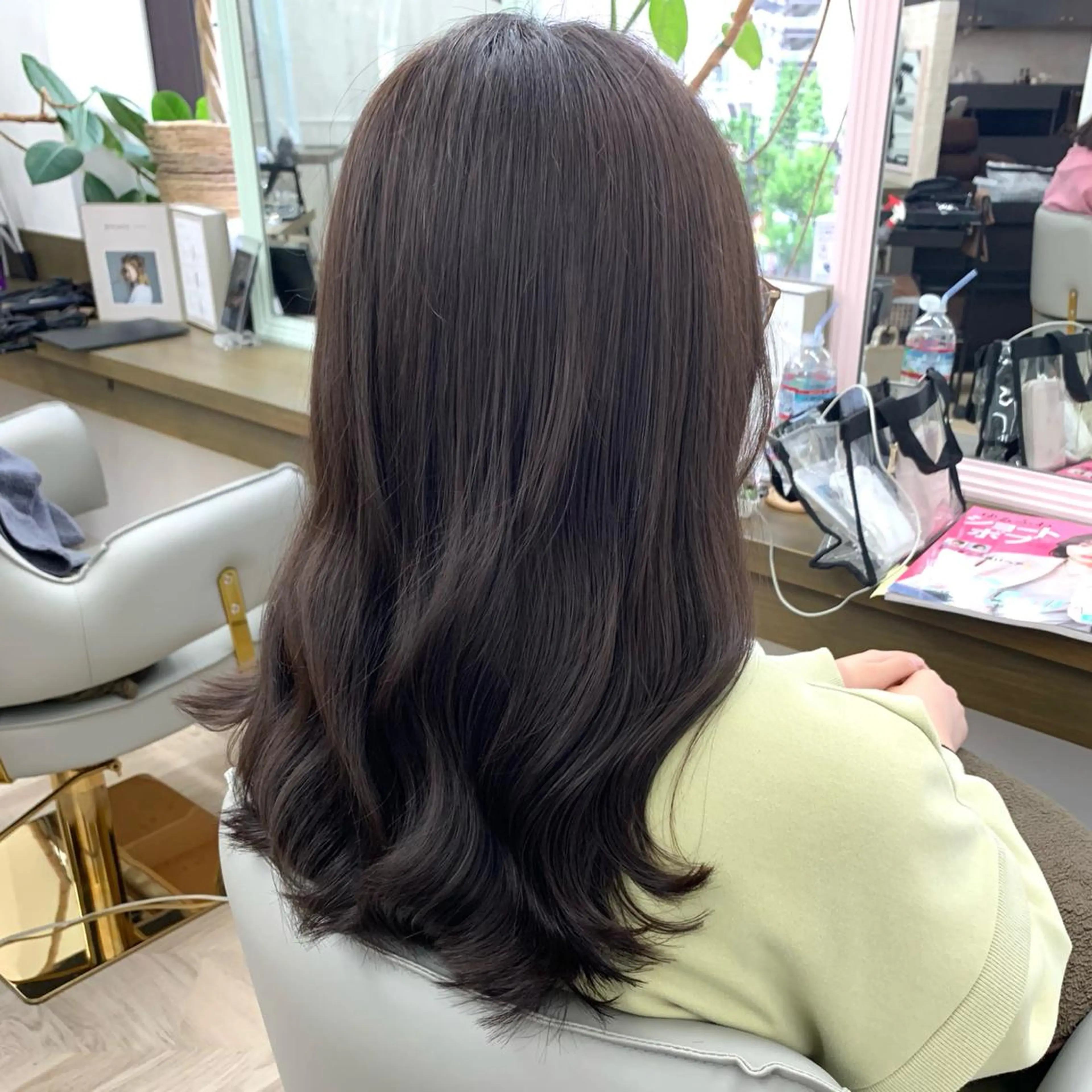 ロング カラー ✨️美髪矯正×似合わ せ艶カラー✨藤田透のヘアスタイル