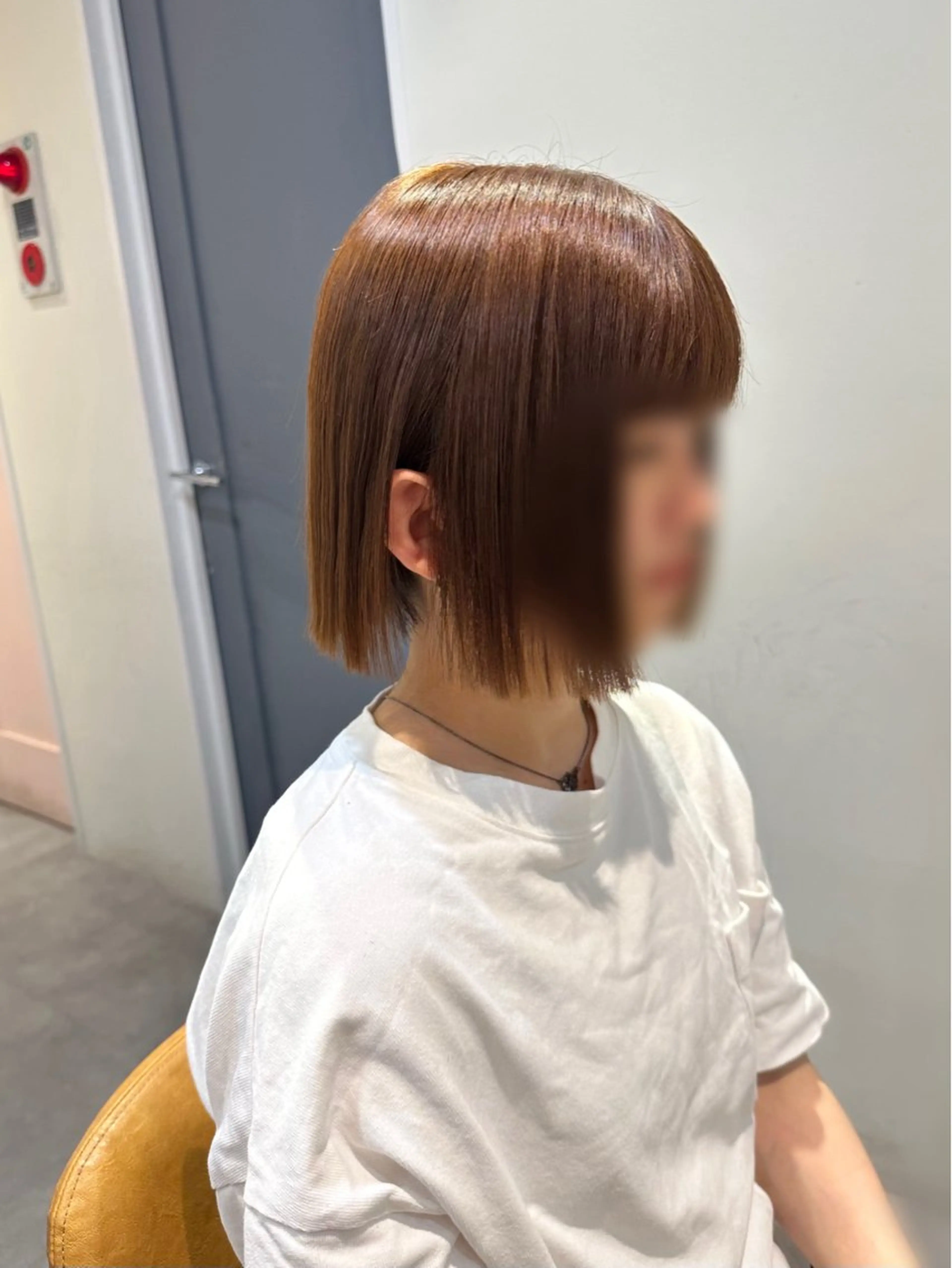 ショート HANAME 原宿美容室のヘアスタイル