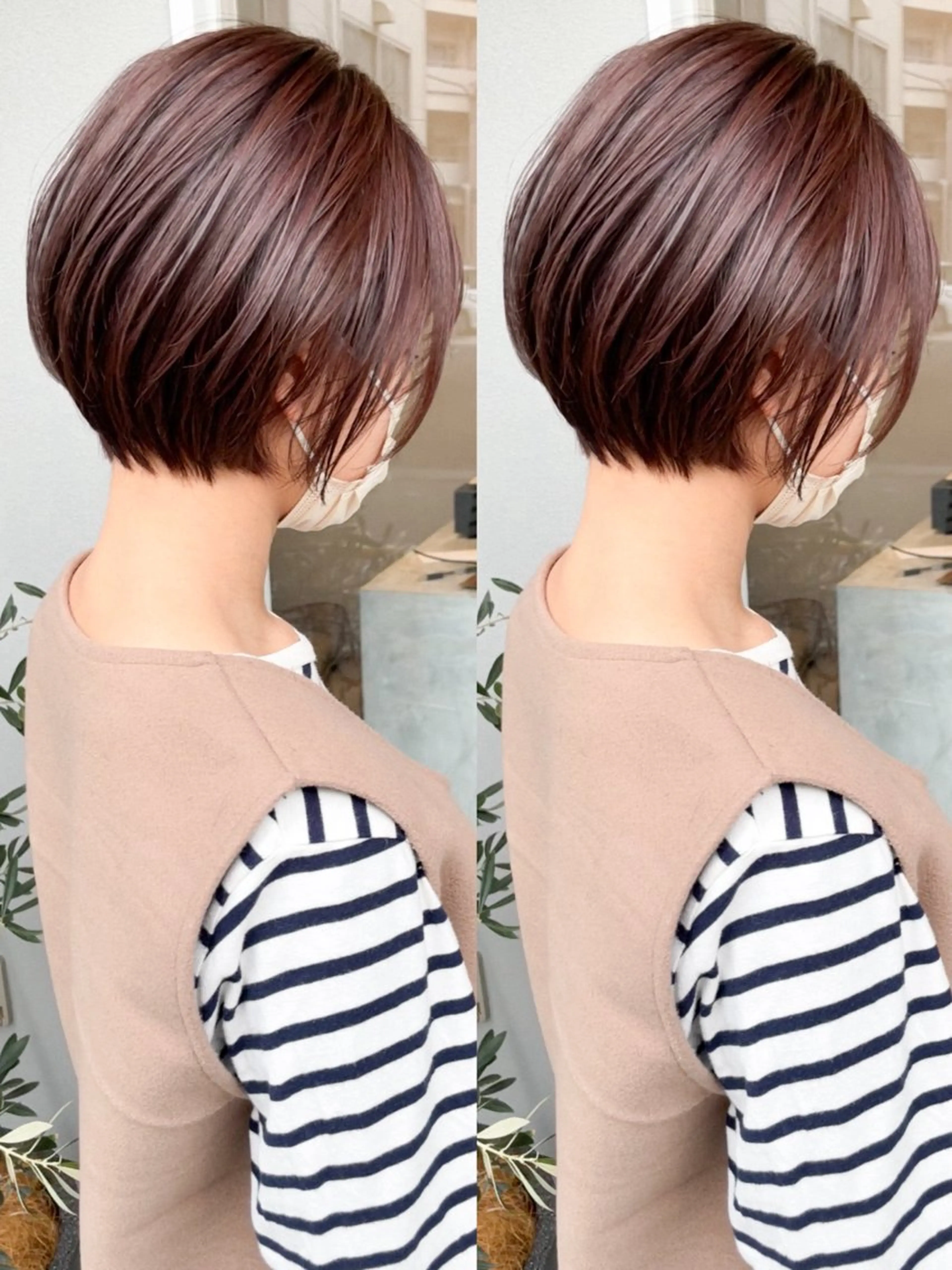 ショート ショートボブ ボブ ショートヘア カット ヘアカラー トリートメント mua 鳳のヘアスタイル