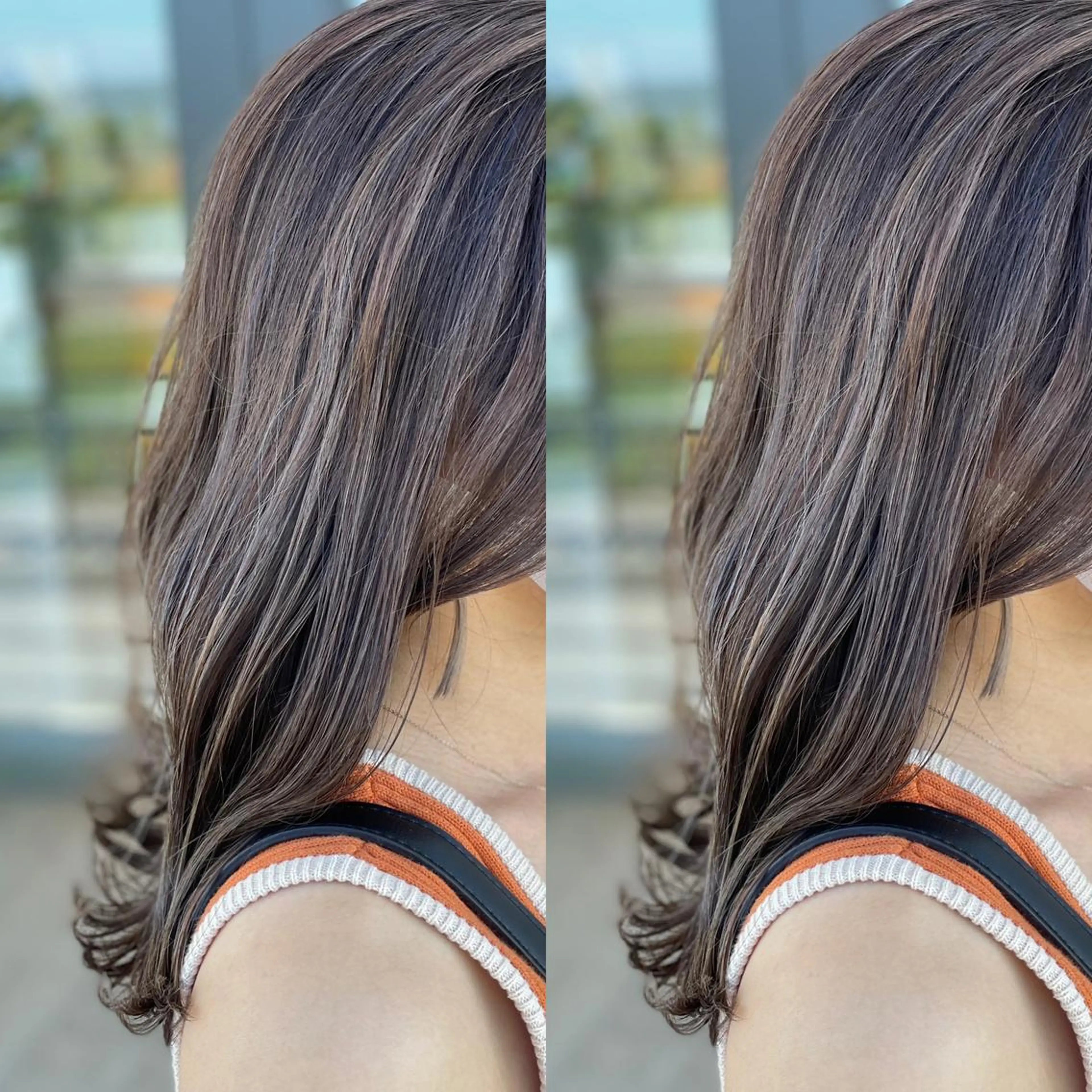 ロング カラー Snaly カラー特化ページのヘアスタイル