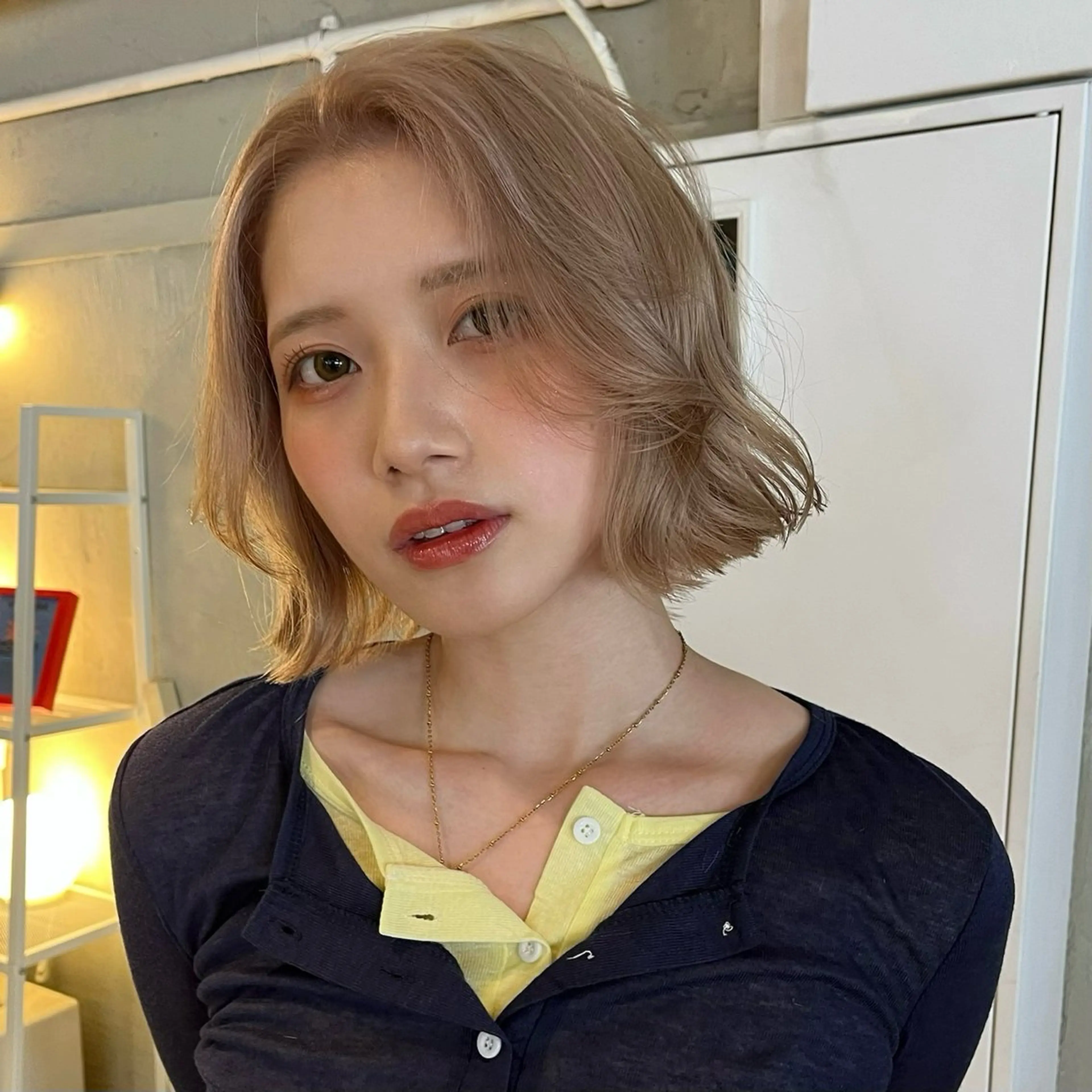 【4月限定🧡】ダブルカラー（ブリーチ1回込）➕メンテナンスカット➕選べるケアトリートメントの写真