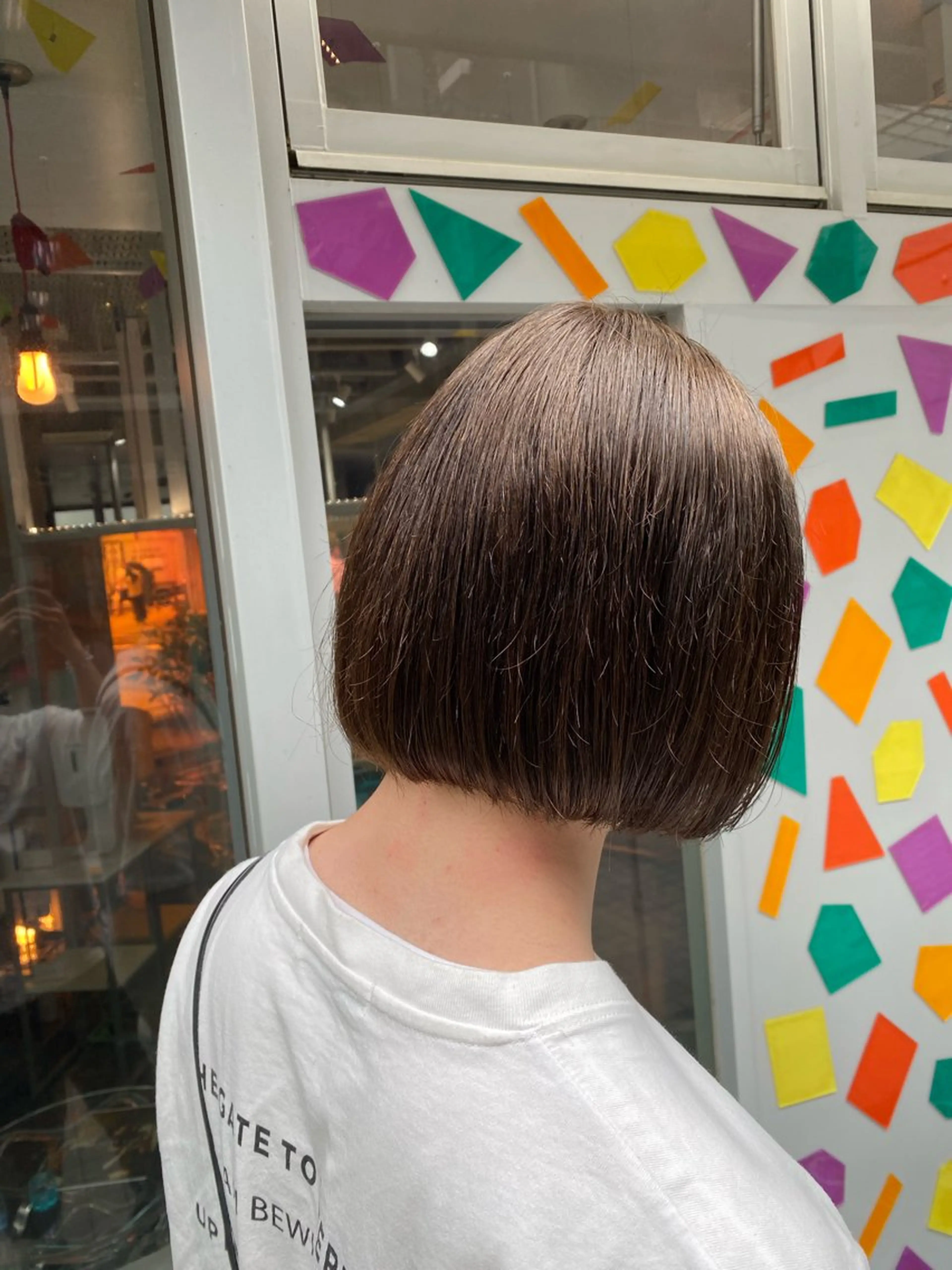 ショート カラー ブラウンカラー モカブラウン ボブ トリートメント カット ヘアカラー トリートメント Riganuts王子 Hayato✂︎のヘアスタイル