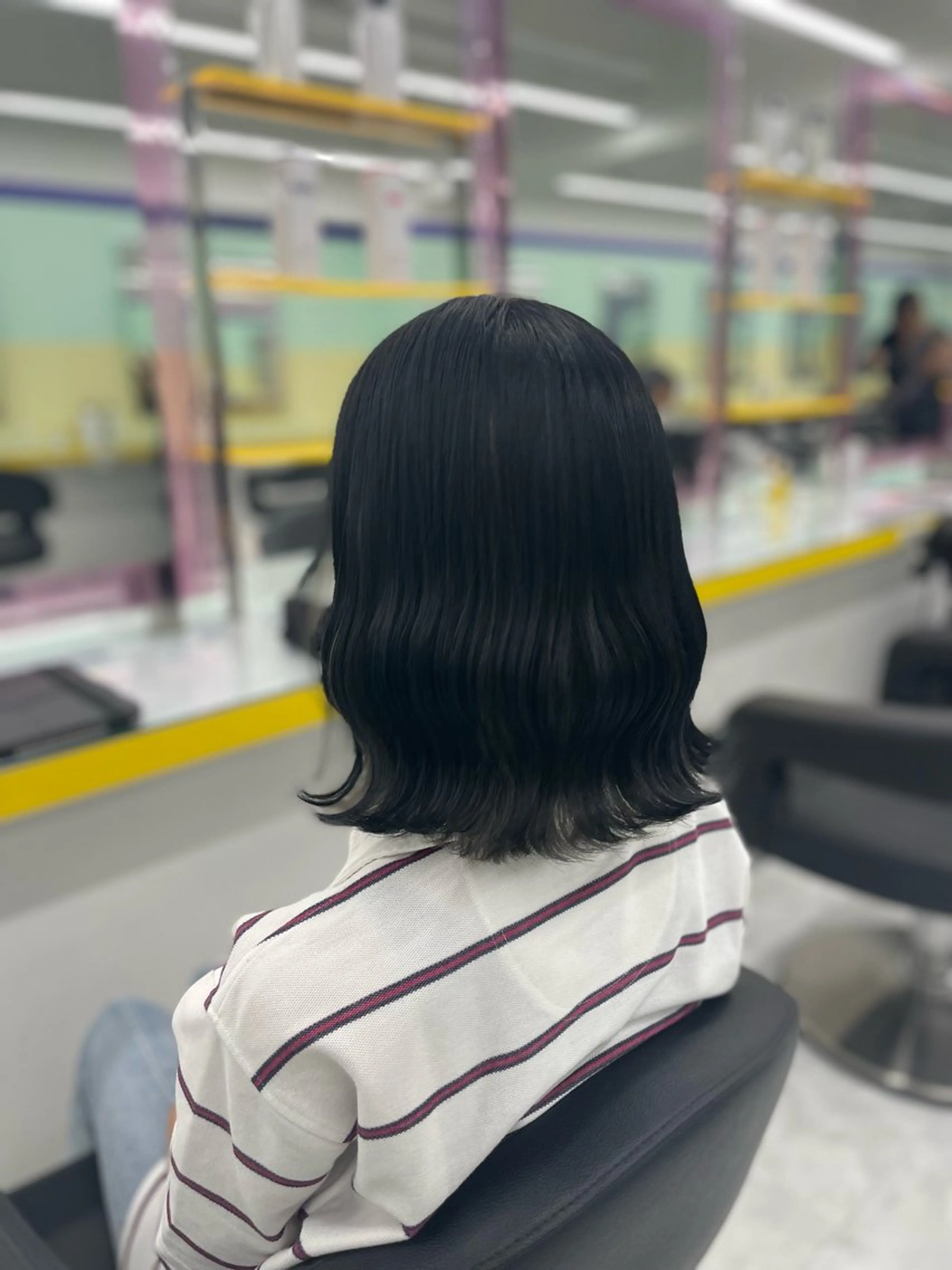 セミロング カラー ヘアアレンジ ヘアカラー トリートメント 【透明感×レイヤー】 🍃RIKU🍃のヘアスタイル