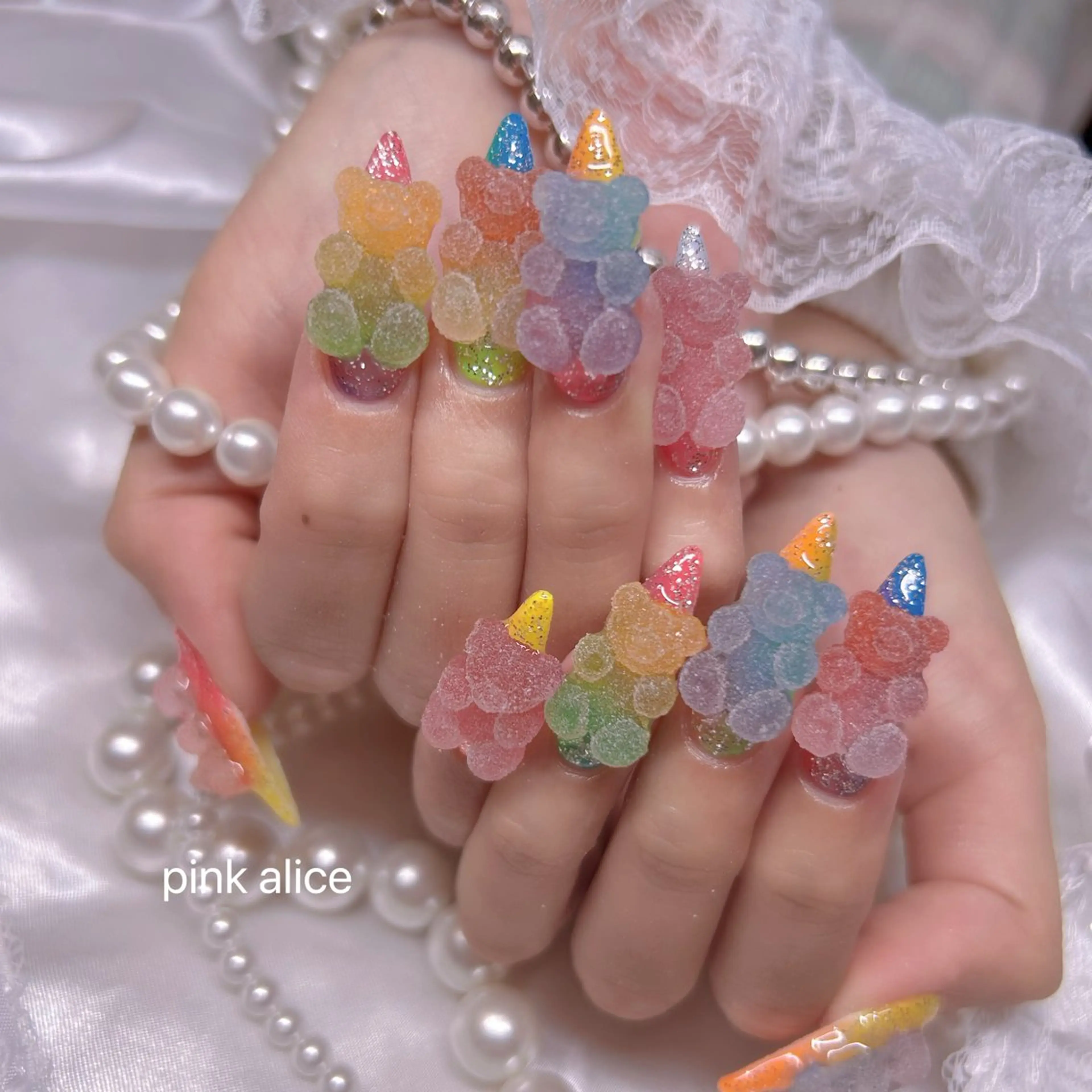 ネイル nail salon Pink Aliceのネイルデザイン