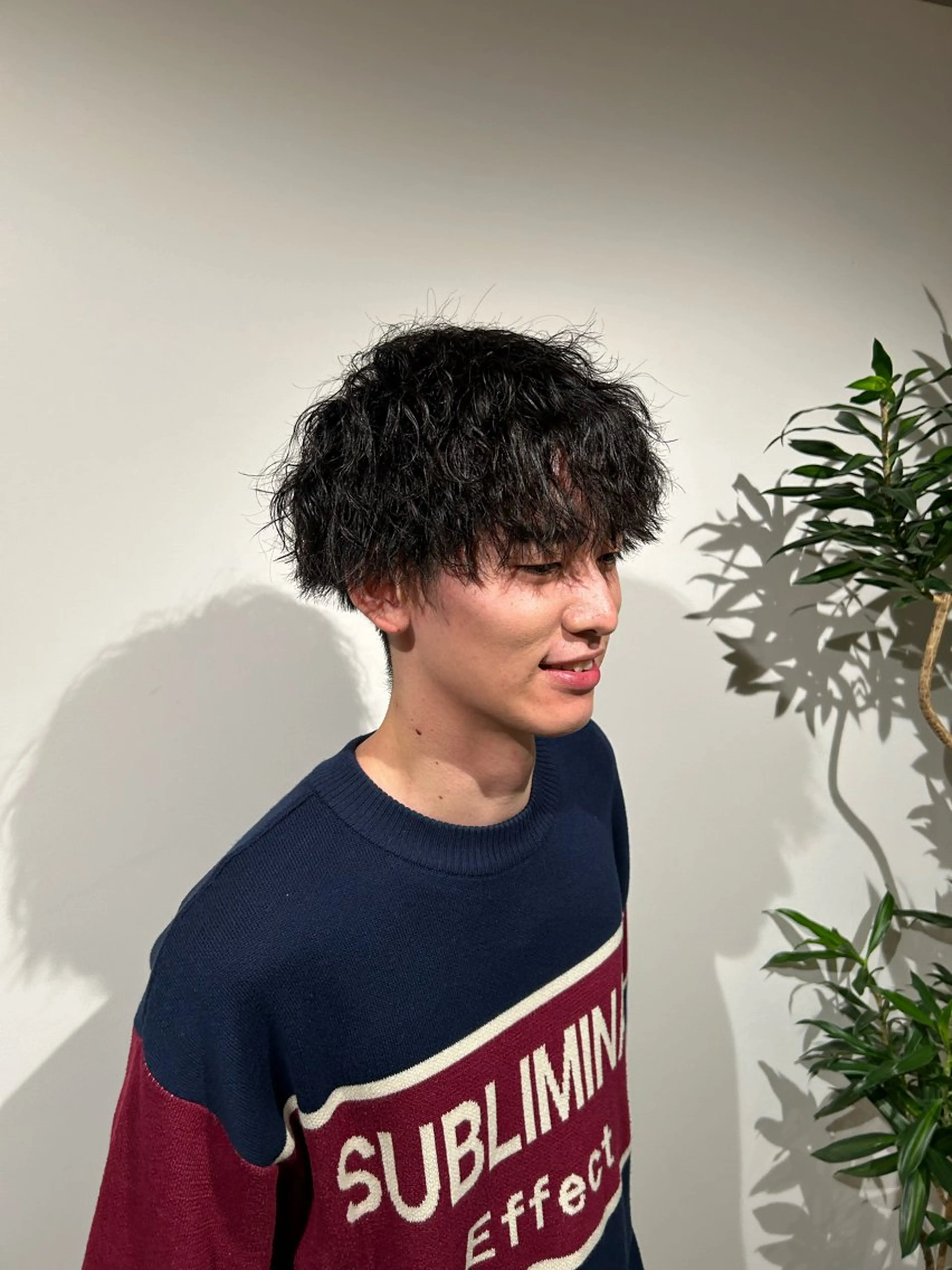 ショート パーマ メンズ カット パーマ 🌷下野 莉果/ボブ /パーマ/メンズ🌷のヘアスタイル