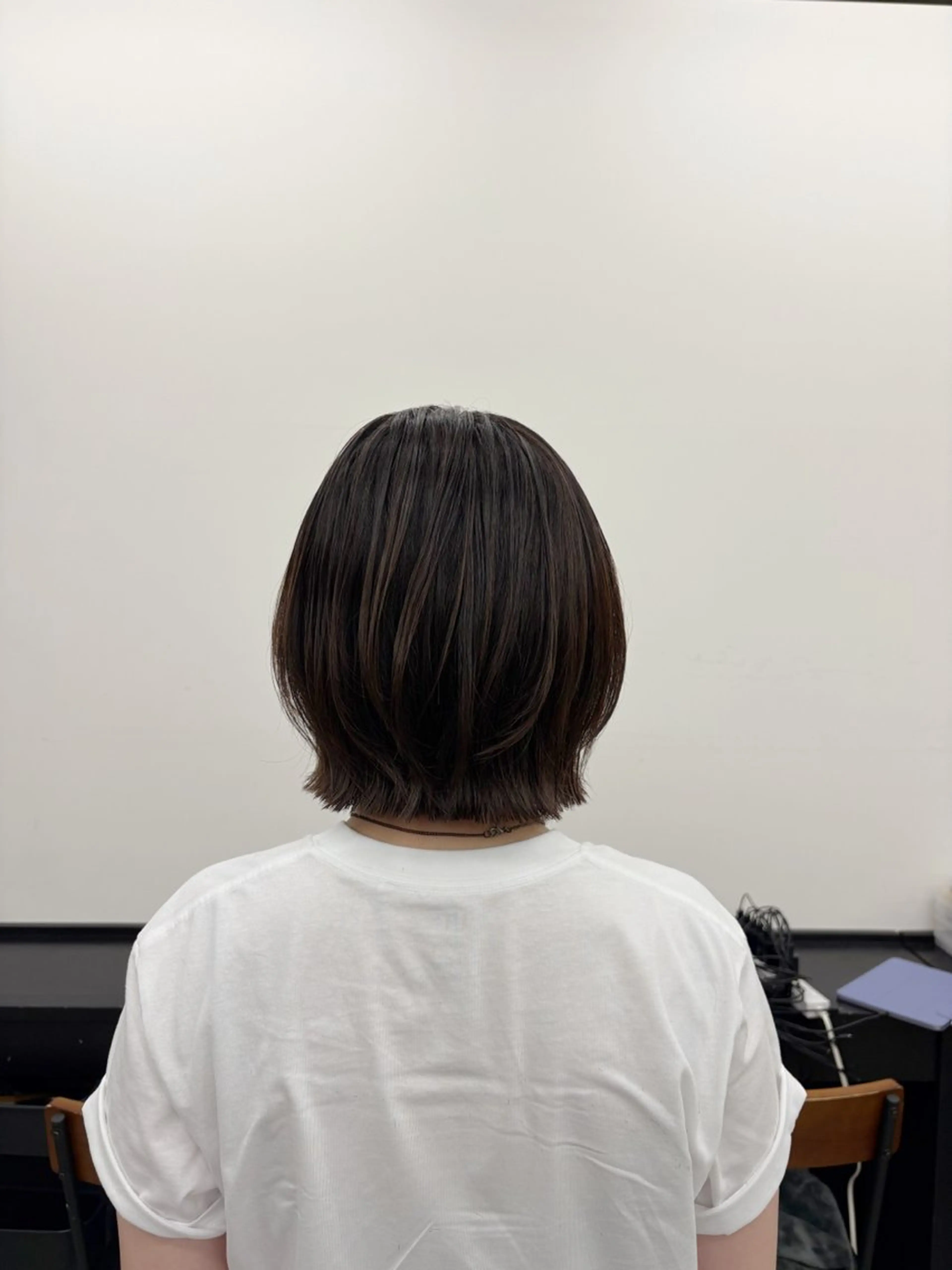 ミディアム ボブレイヤー ボブ 顔周りカット レイヤーカット Koya ショート/ボブのヘアスタイル