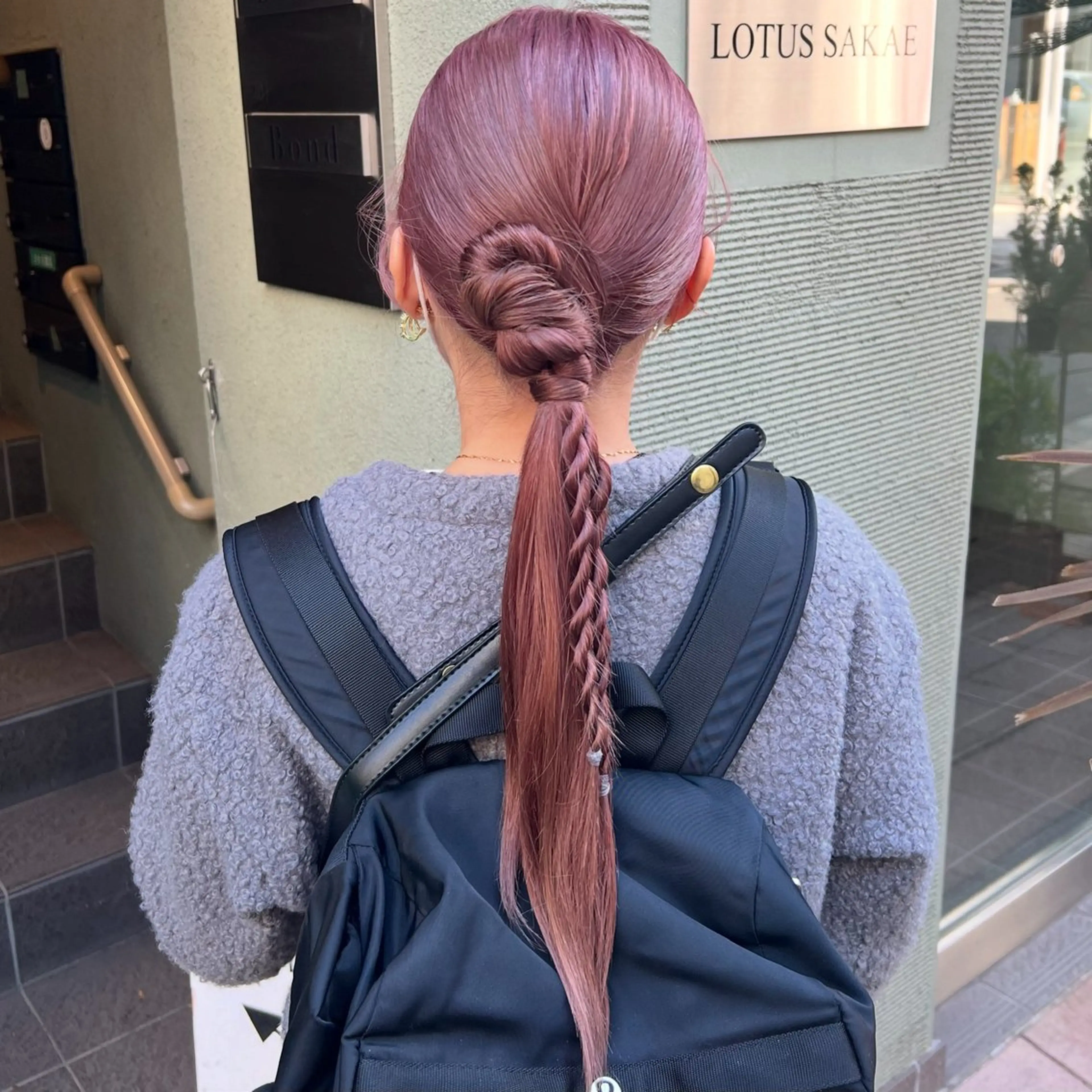 ロング カラー ヘアアレンジ ヘアセット KIHO ｜Bond 三軒茶屋のヘアスタイル