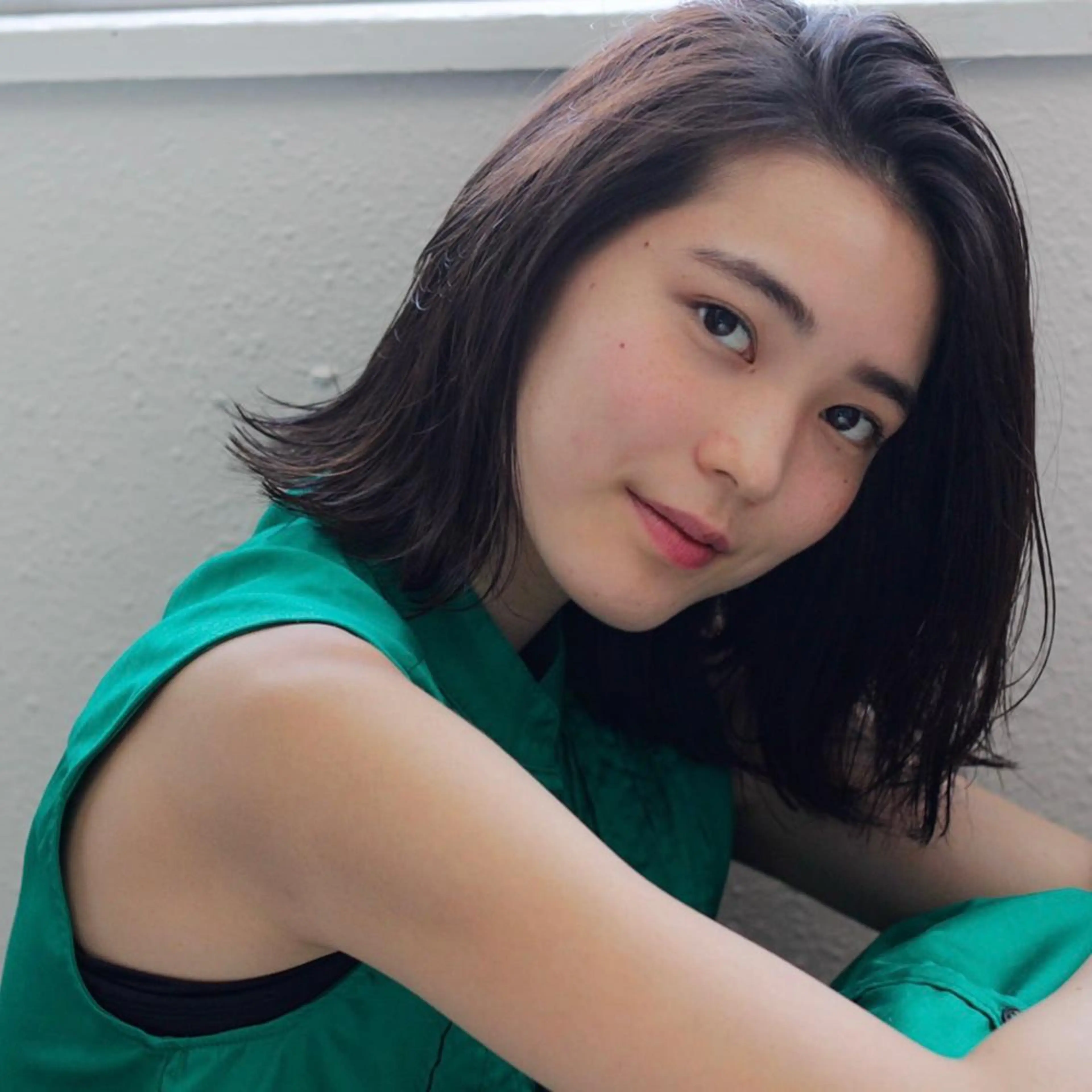 セミロング カラー ヘアアレンジ stylist田口 祐歩のヘアスタイル