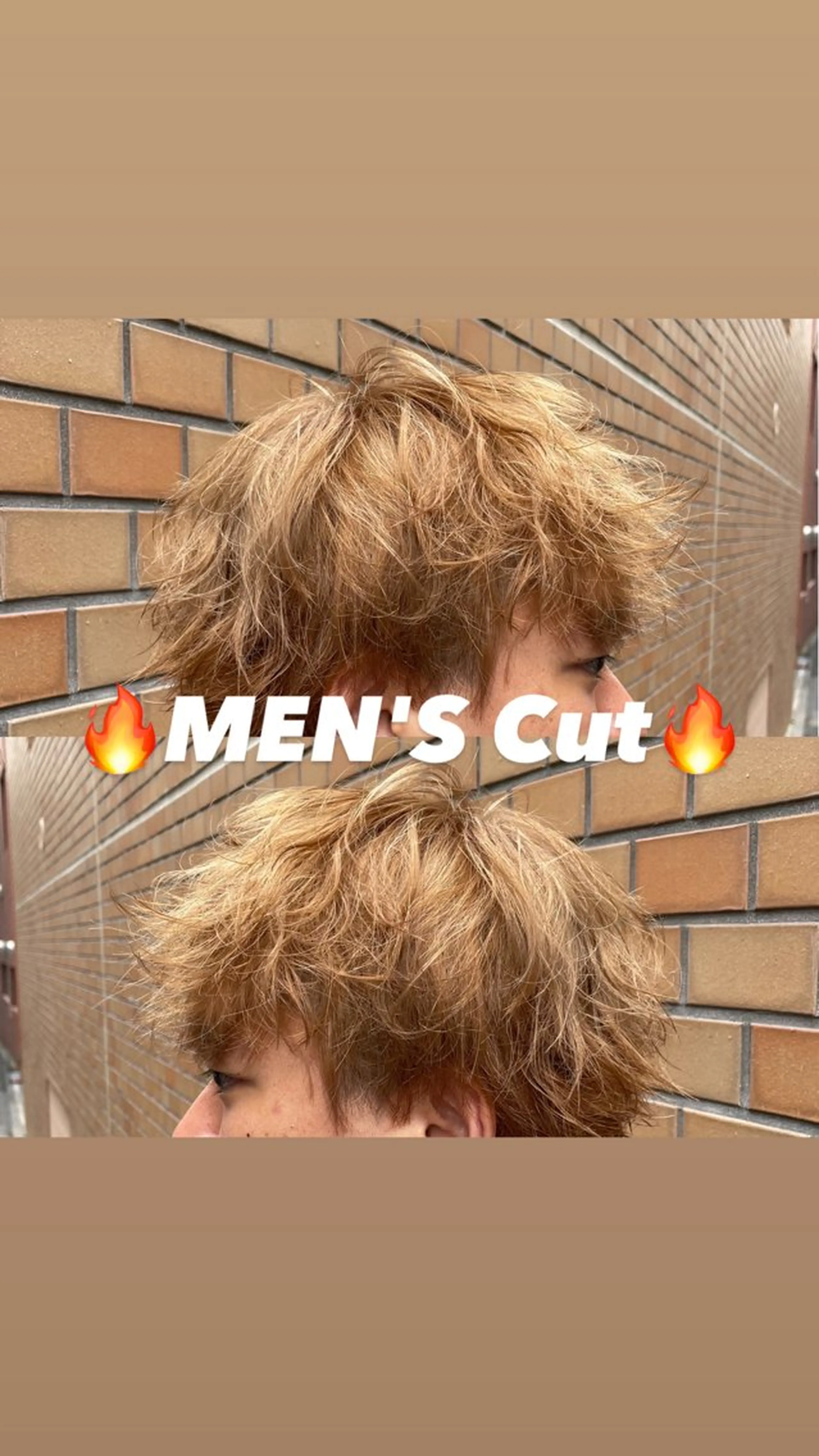 ミディアム メンズ メンズブリーチ ショート/ボブ/透明 感カラー/Dai🌿のヘアスタイル