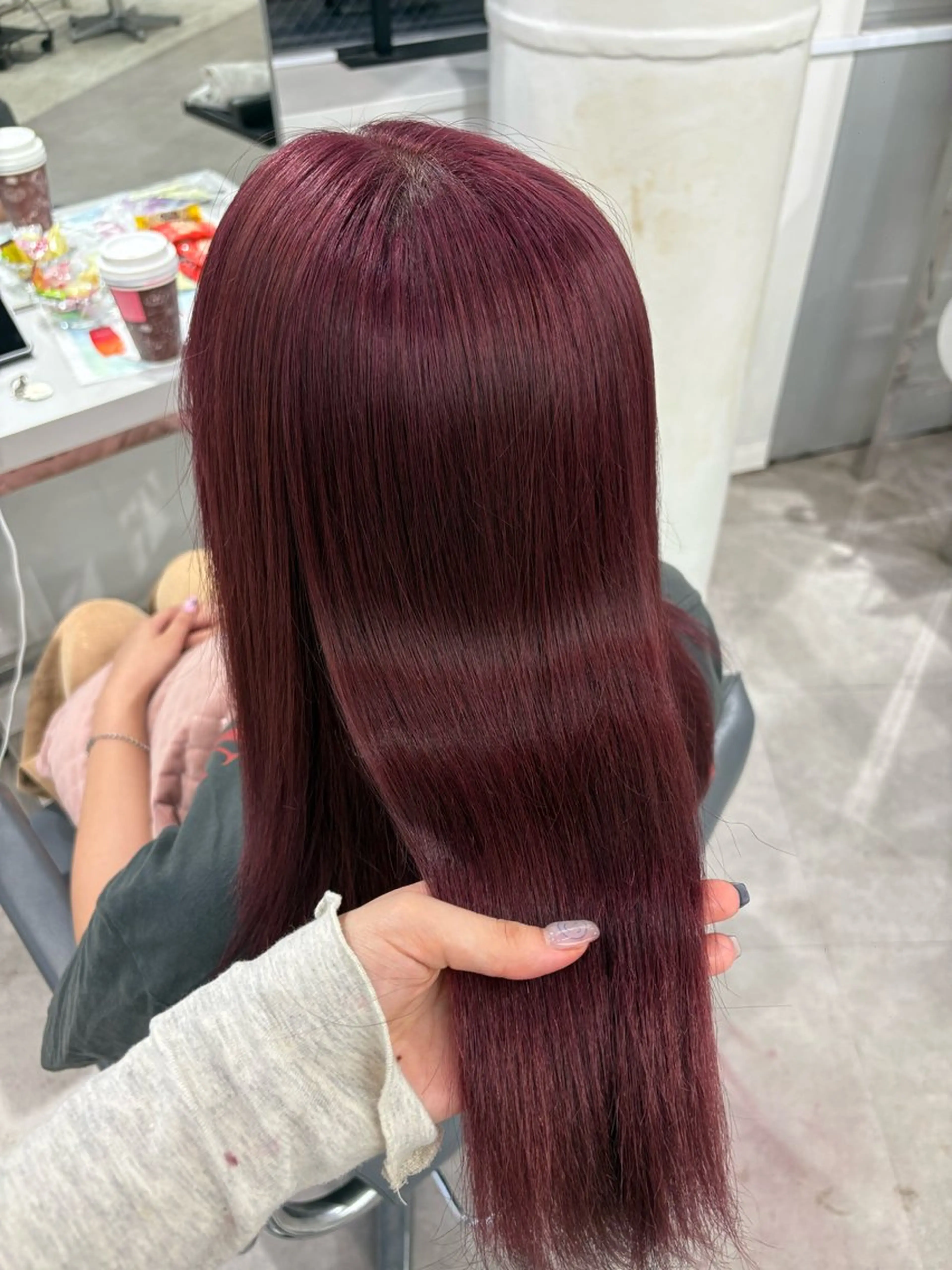 【平日,土の18時〜限定メニュー🌟🌱】ダブルカラー🫧💙(ブリーチあり)の写真