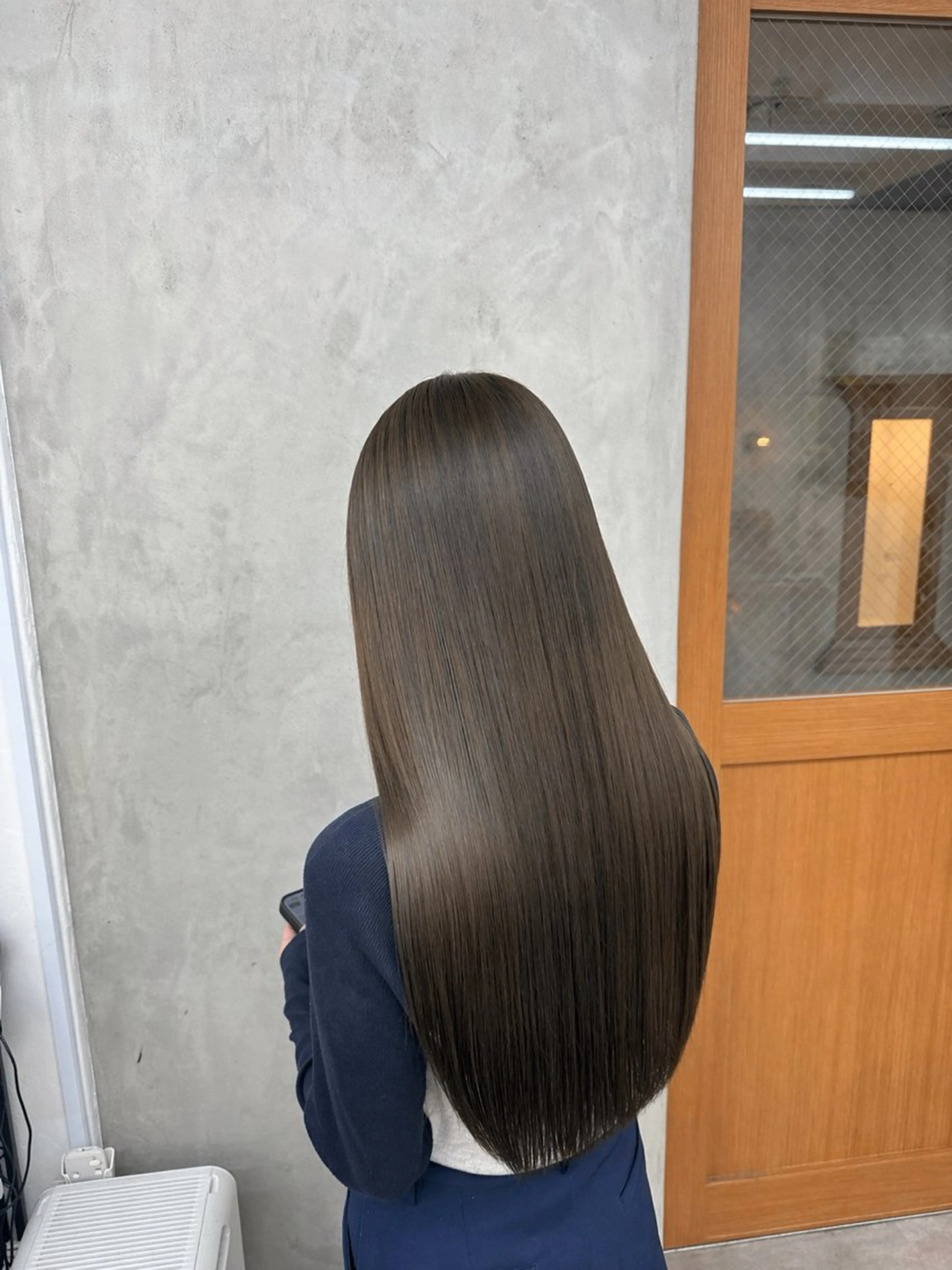 セミロング カラー ヘアカラー 久村 泰生のヘアスタイル