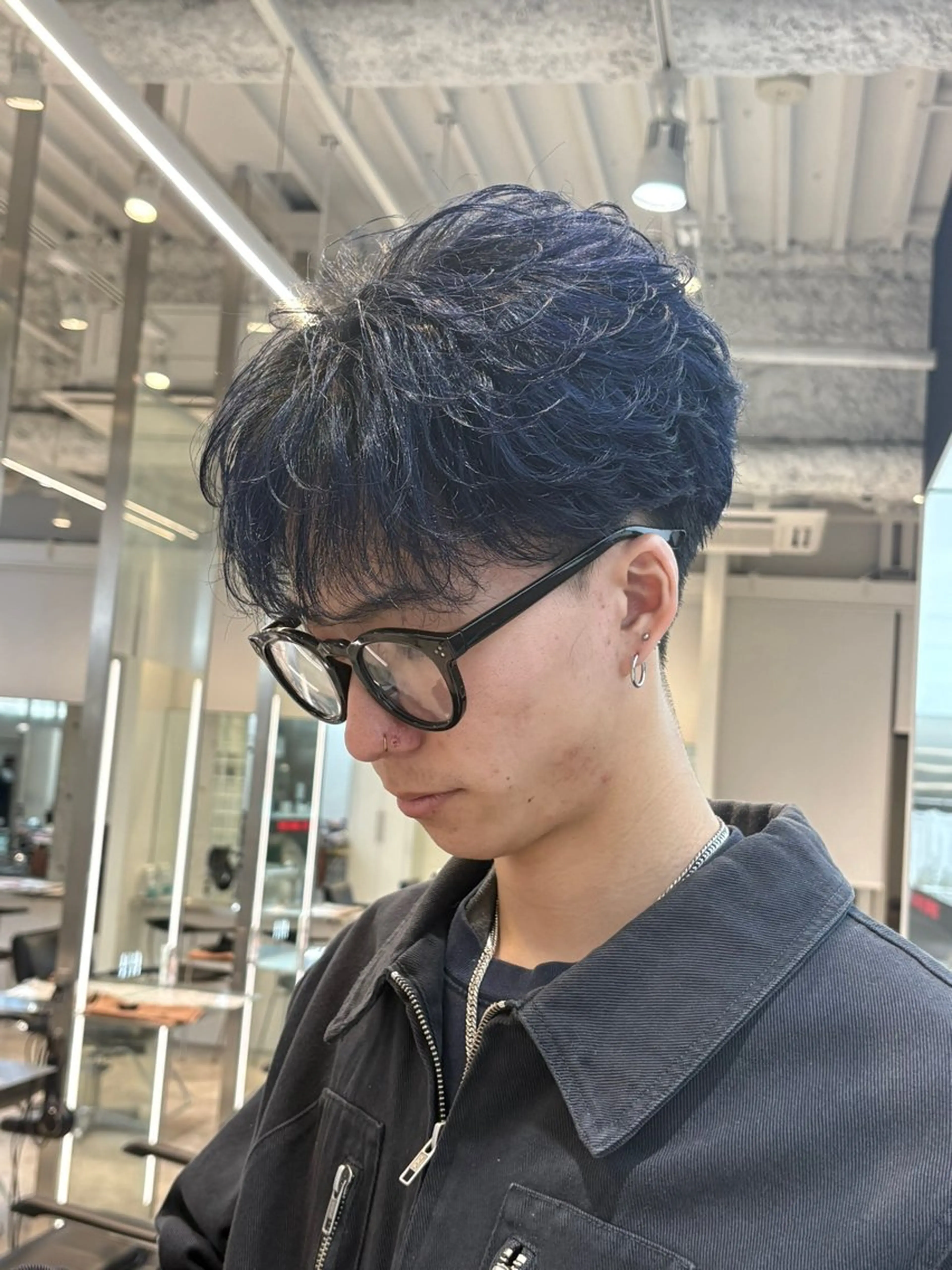 パーマ メンズ カット パーマ fifth 武正 琉生のヘアスタイル