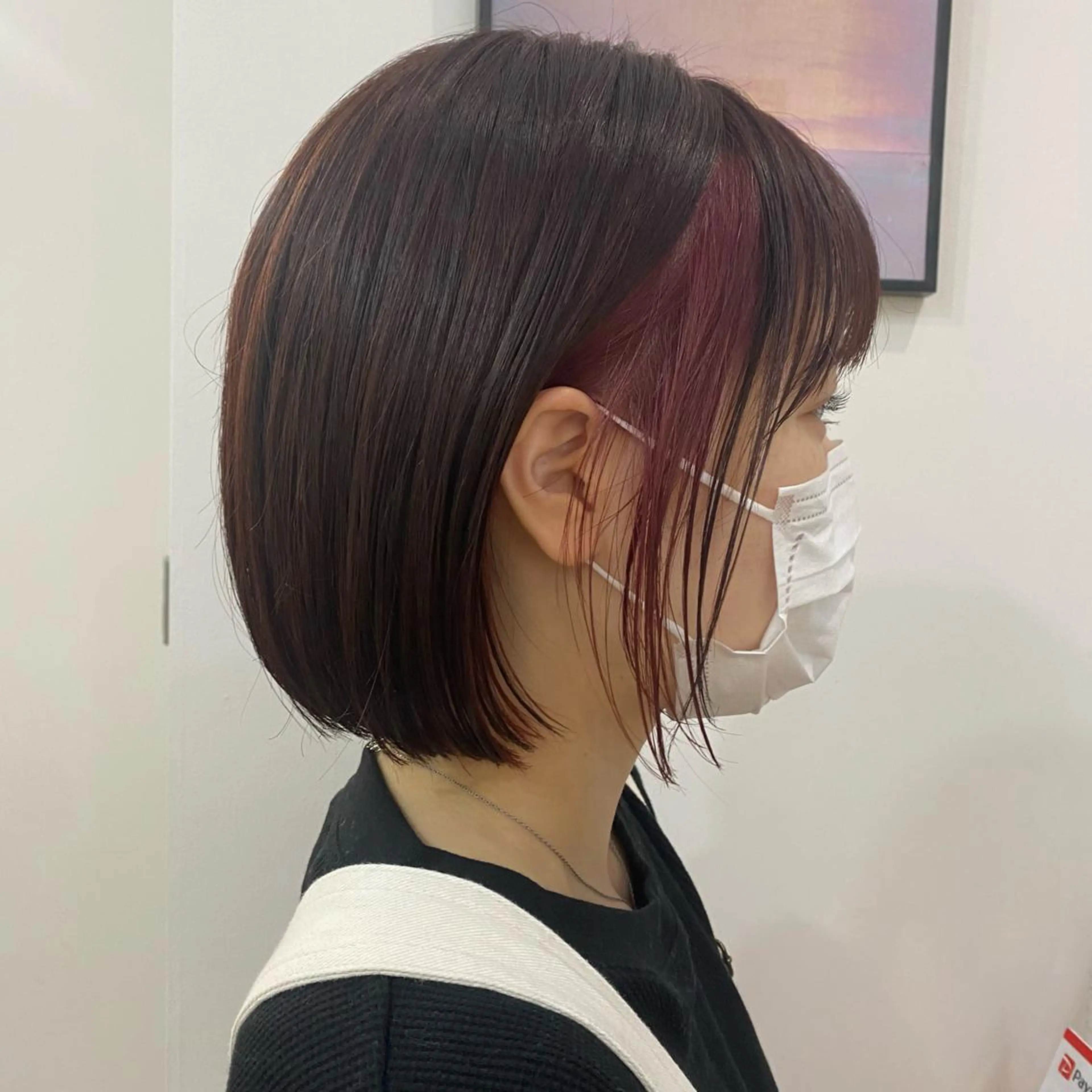 ショート カラー 🪭risa 暖色/レイヤー🪭のヘアスタイル