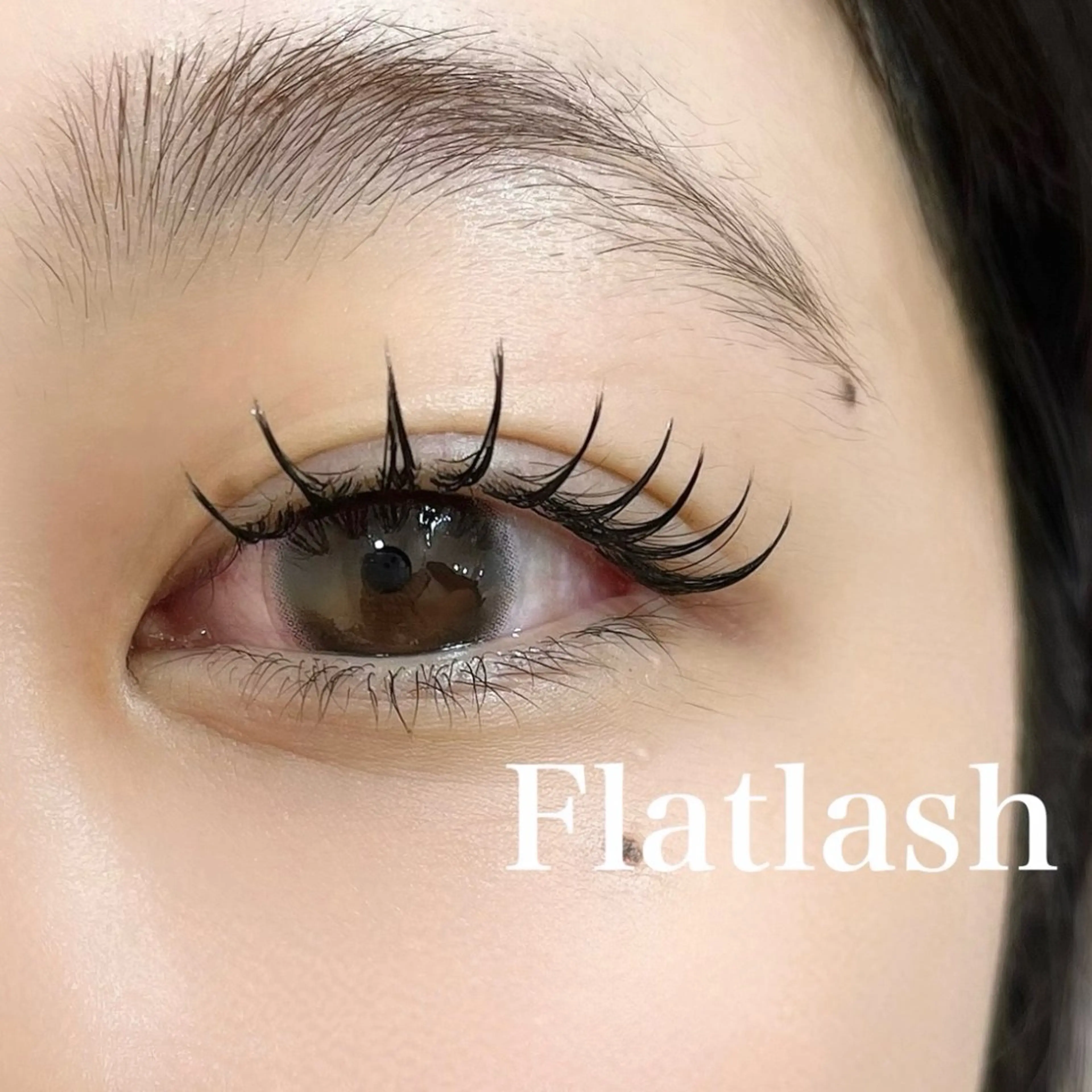 マツエク・マツパ フラットラッシュ マツエク eyelist yuukaのマツエク・マツパデザイン