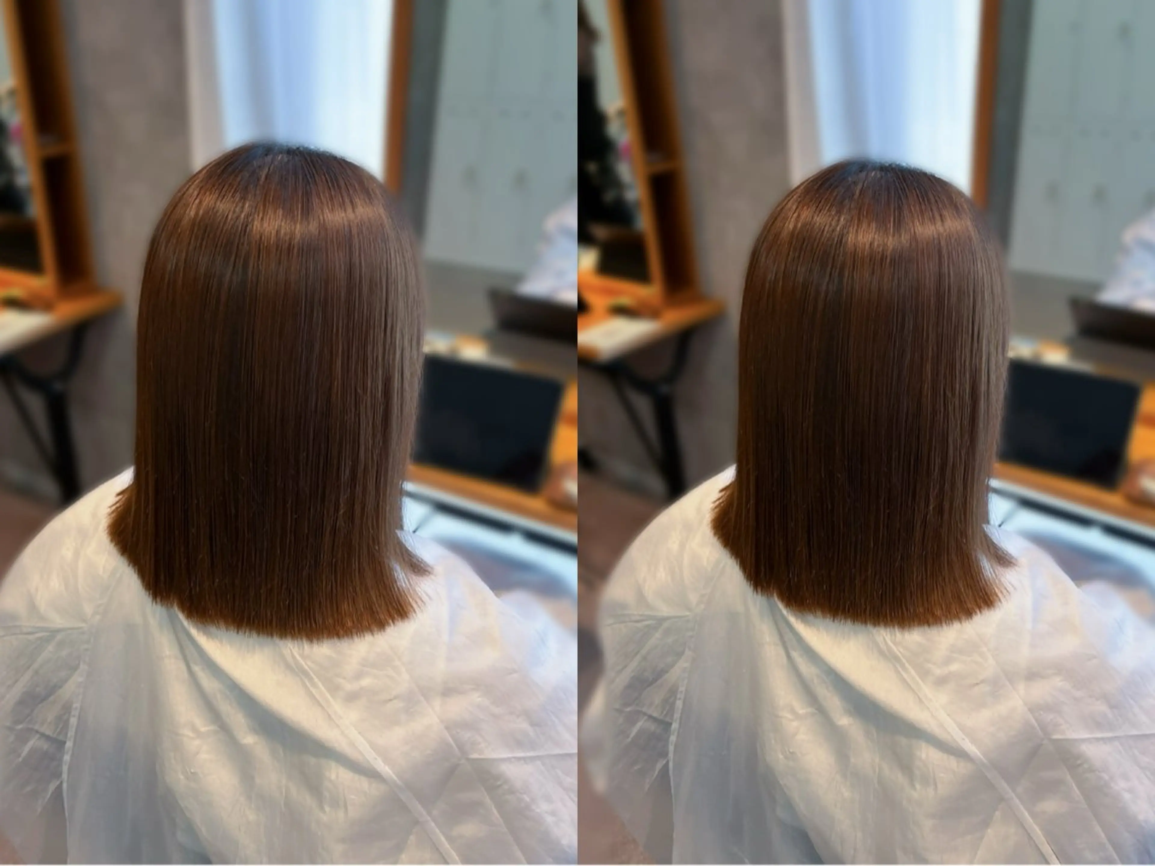 ミディアム 縮毛矯正 芦屋/髪質改善/美髪 矯正/縮毛矯正/野沢のヘアスタイル