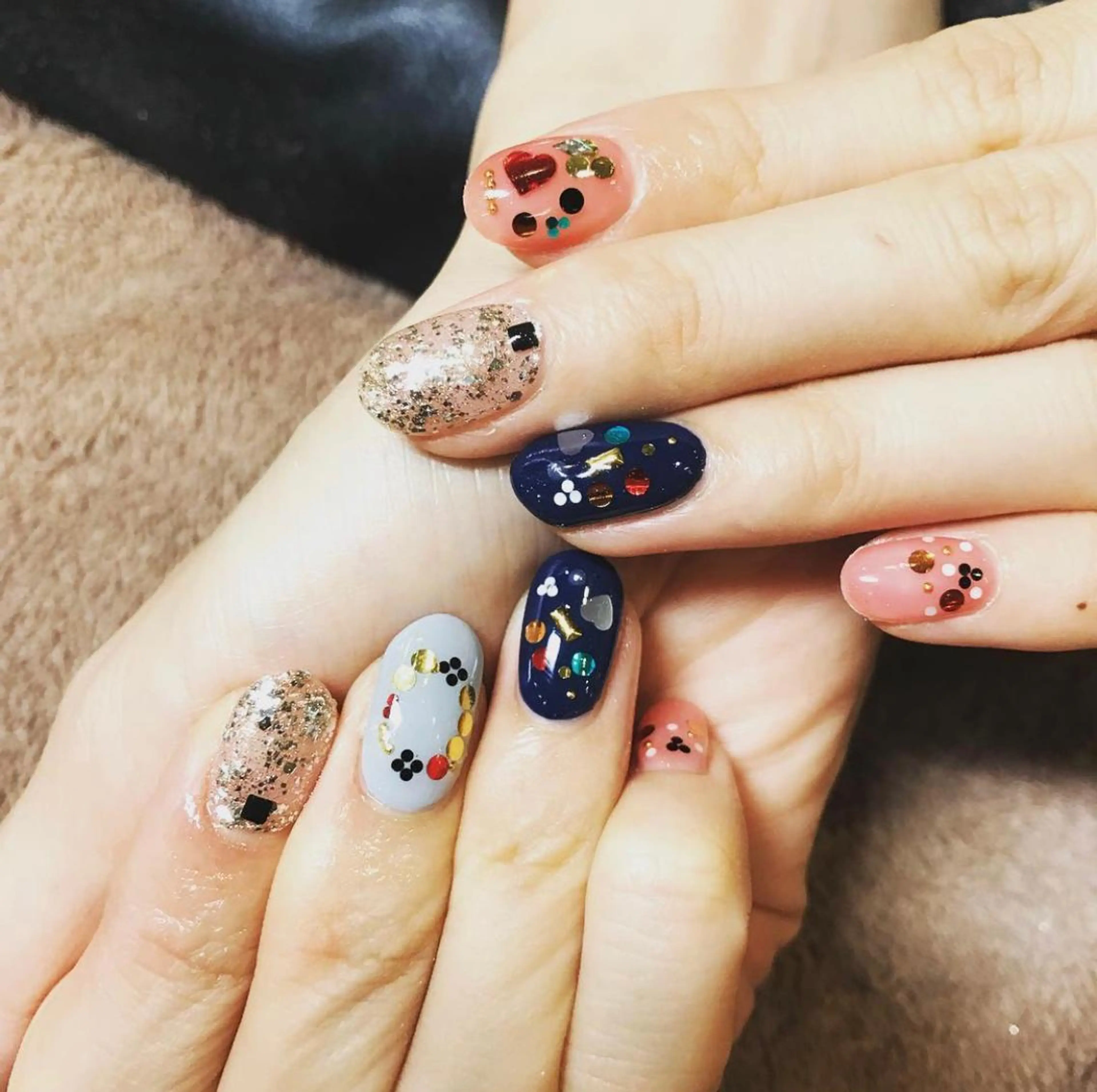 ネイル ○△□ 守口市のネイルデザイン