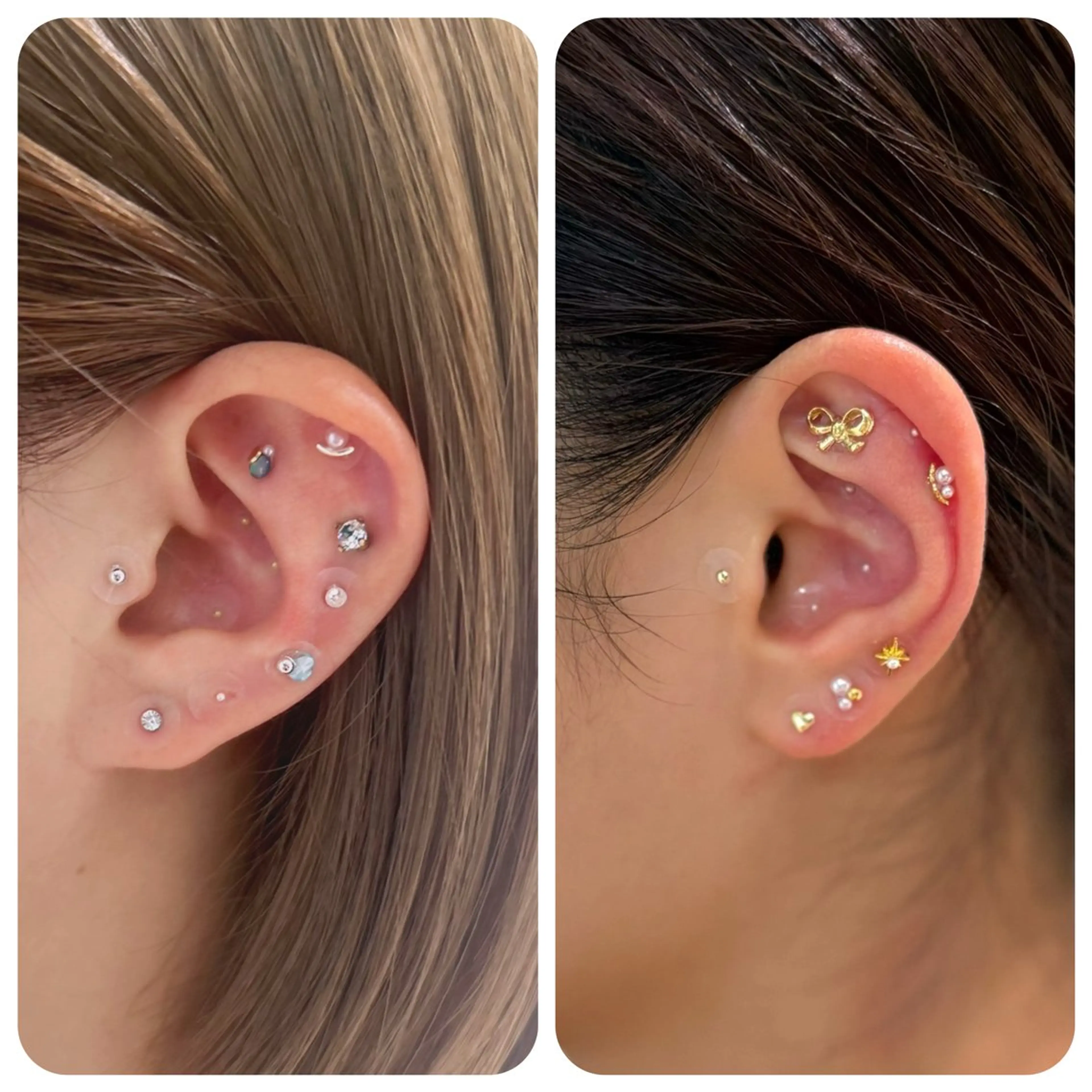 耳つぼジュエリー‪☆両耳8粒の写真