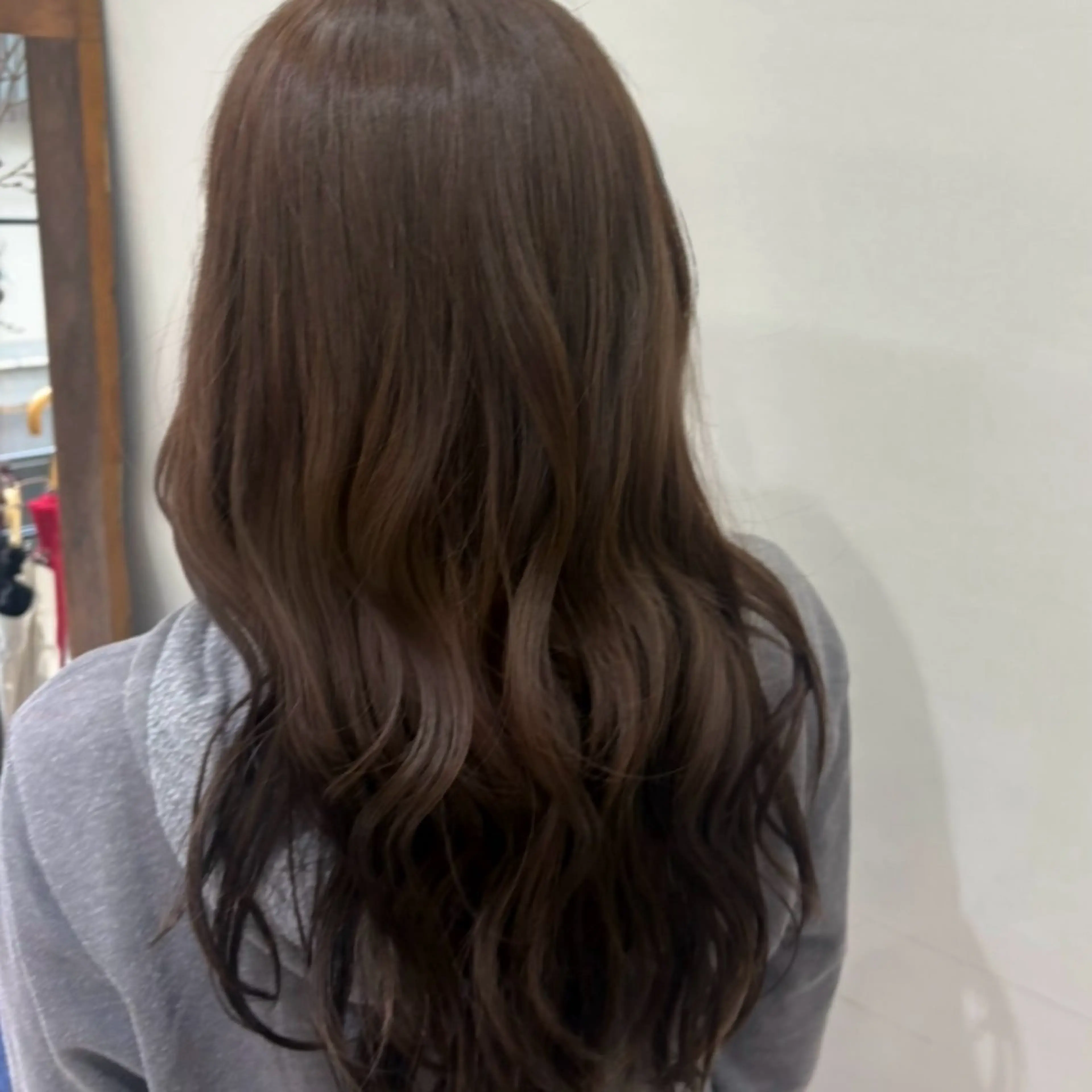 ロング カラー 透明感カラー ダブルカラー momo / カラーモデルのヘアスタイル
