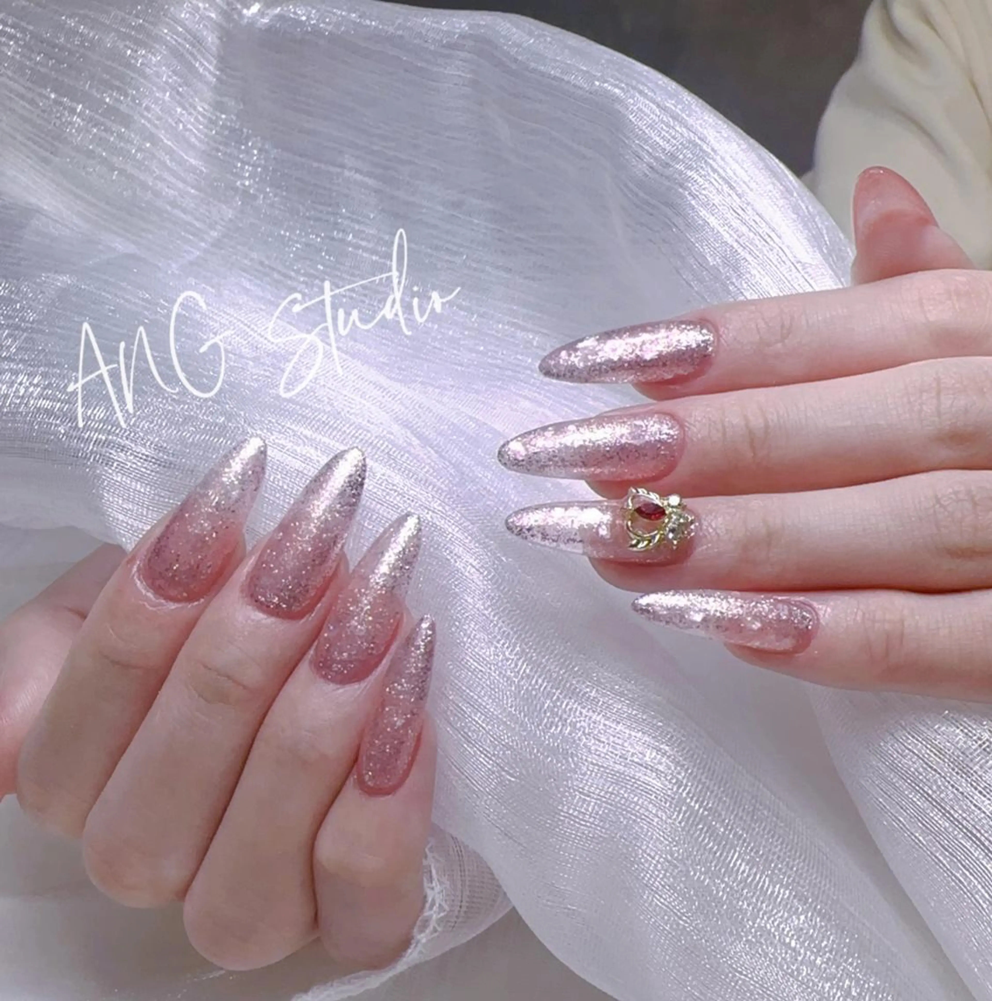 ネイル ANG アクリル スカルプ専門🌸のネイルデザイン