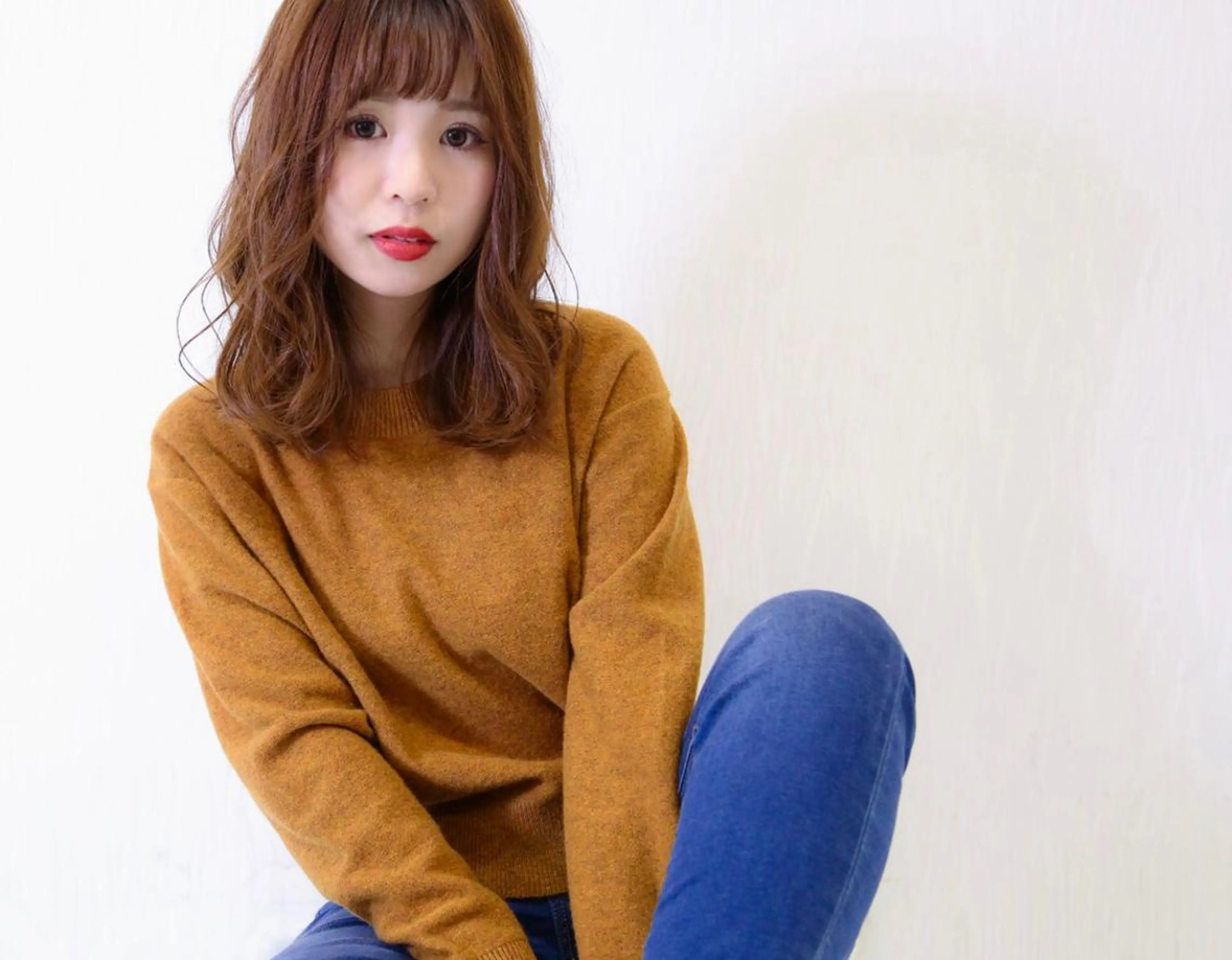 ミディアム YOKOI SHINJIのヘアスタイル