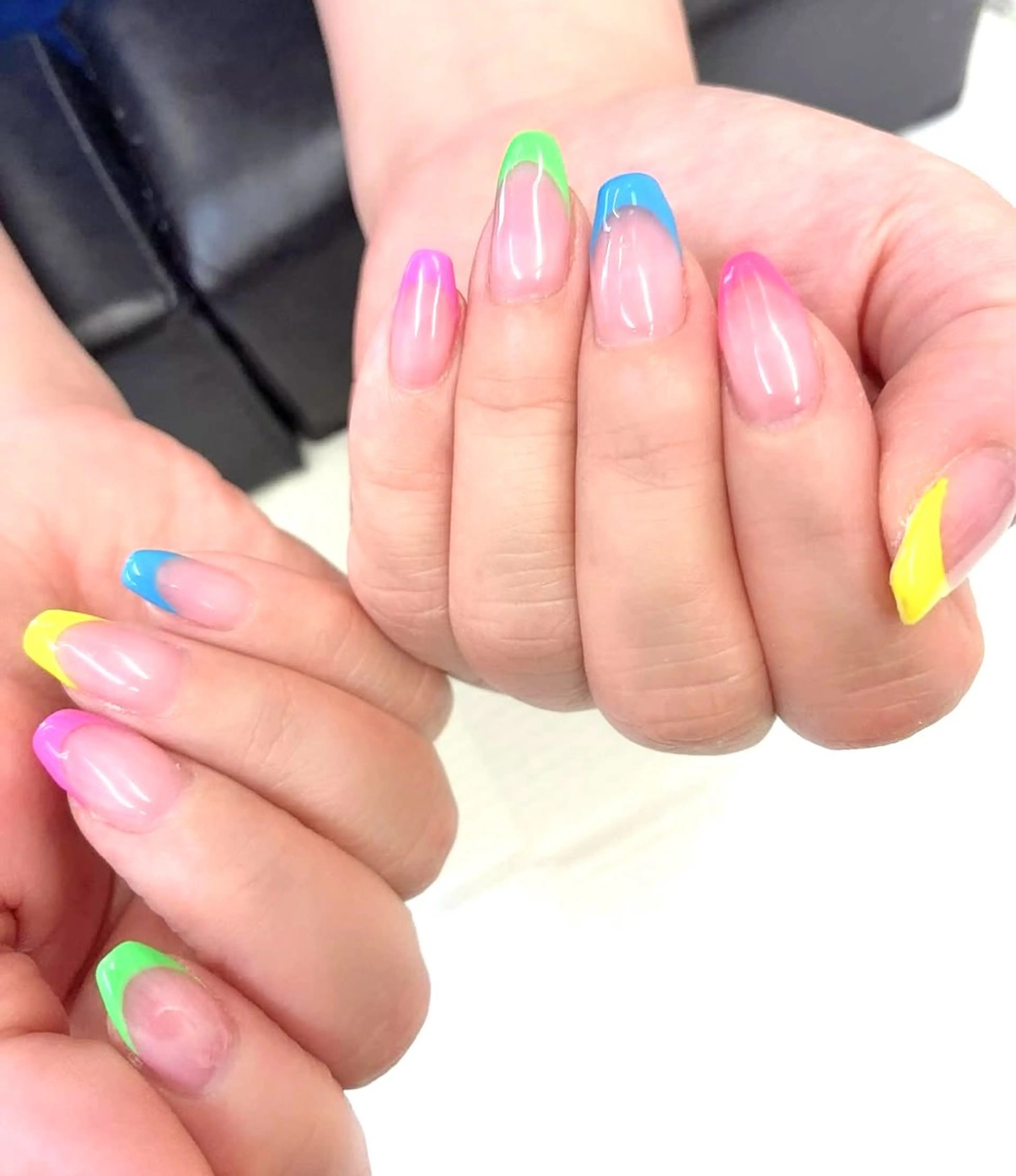 ネイル フレンチネイル Vitality 北区 黒川、名城公園のネイルデザイン