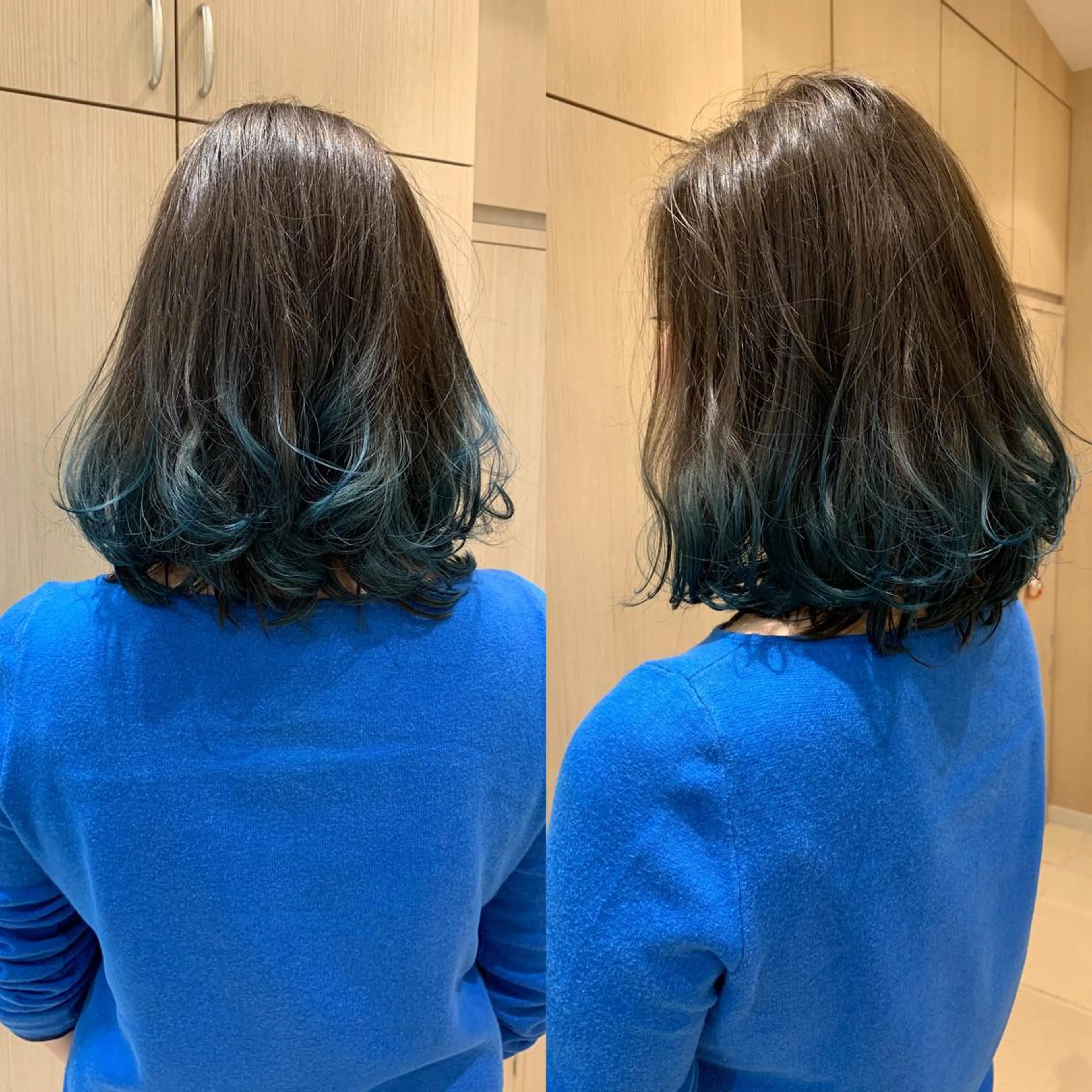 ミディアム 藤森 希美のヘアスタイル