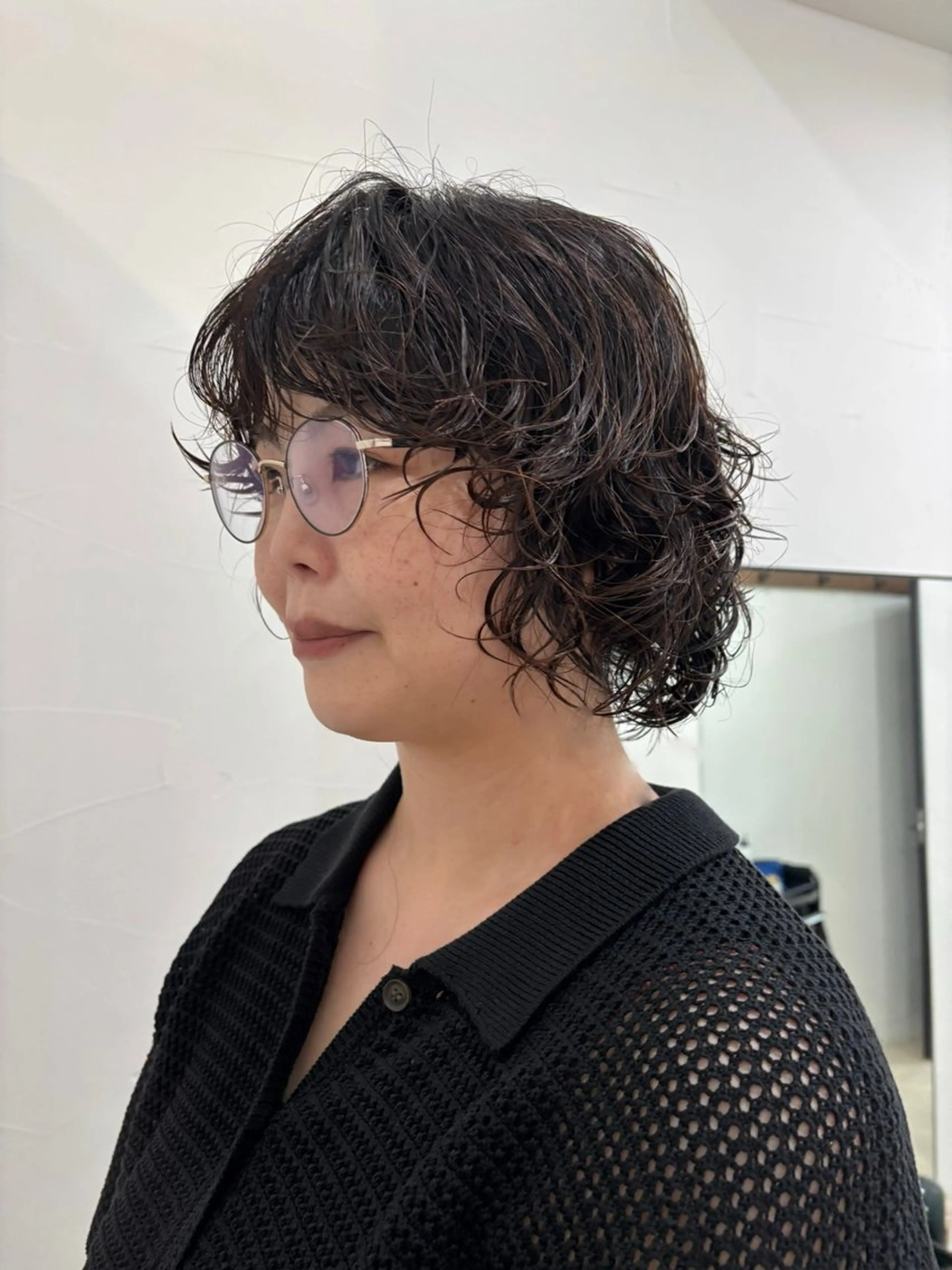 カット➕パーマの写真