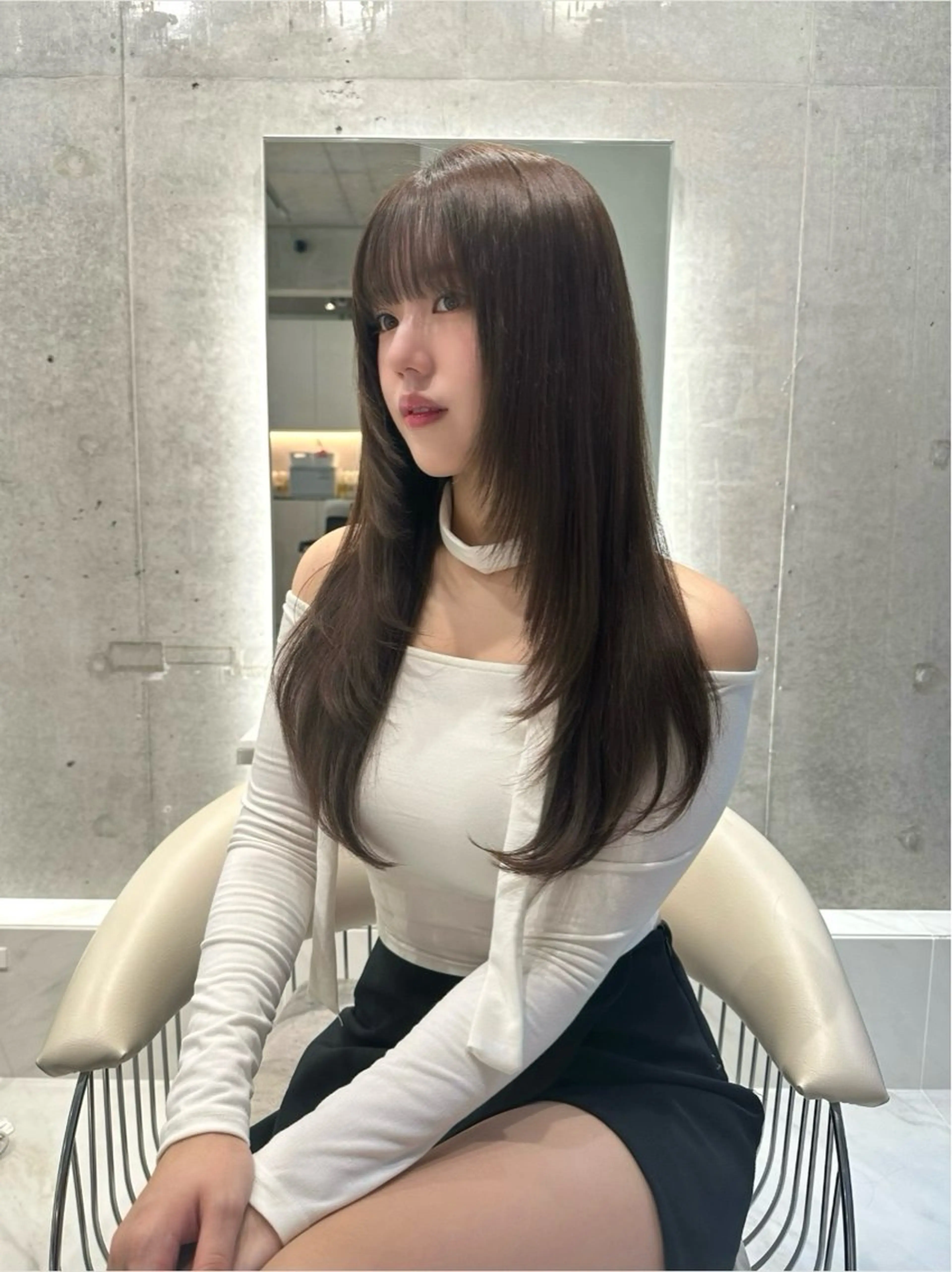 ロング レイヤーカット ♡Yoshino♡ 色っぽトレンドヘアのヘアスタイル