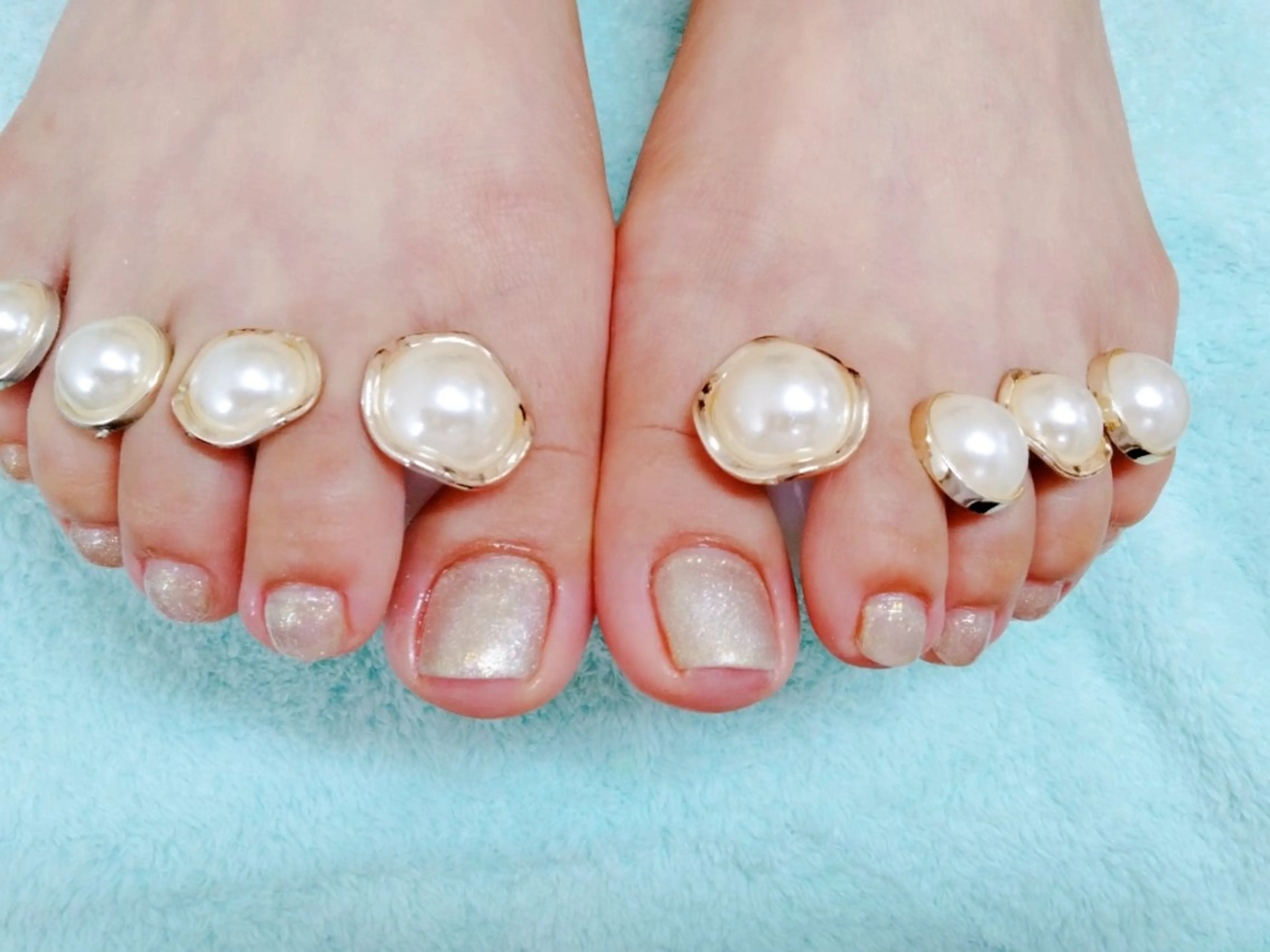 ネイル マグネットネイル フットネイル mi hoのネイルデザイン