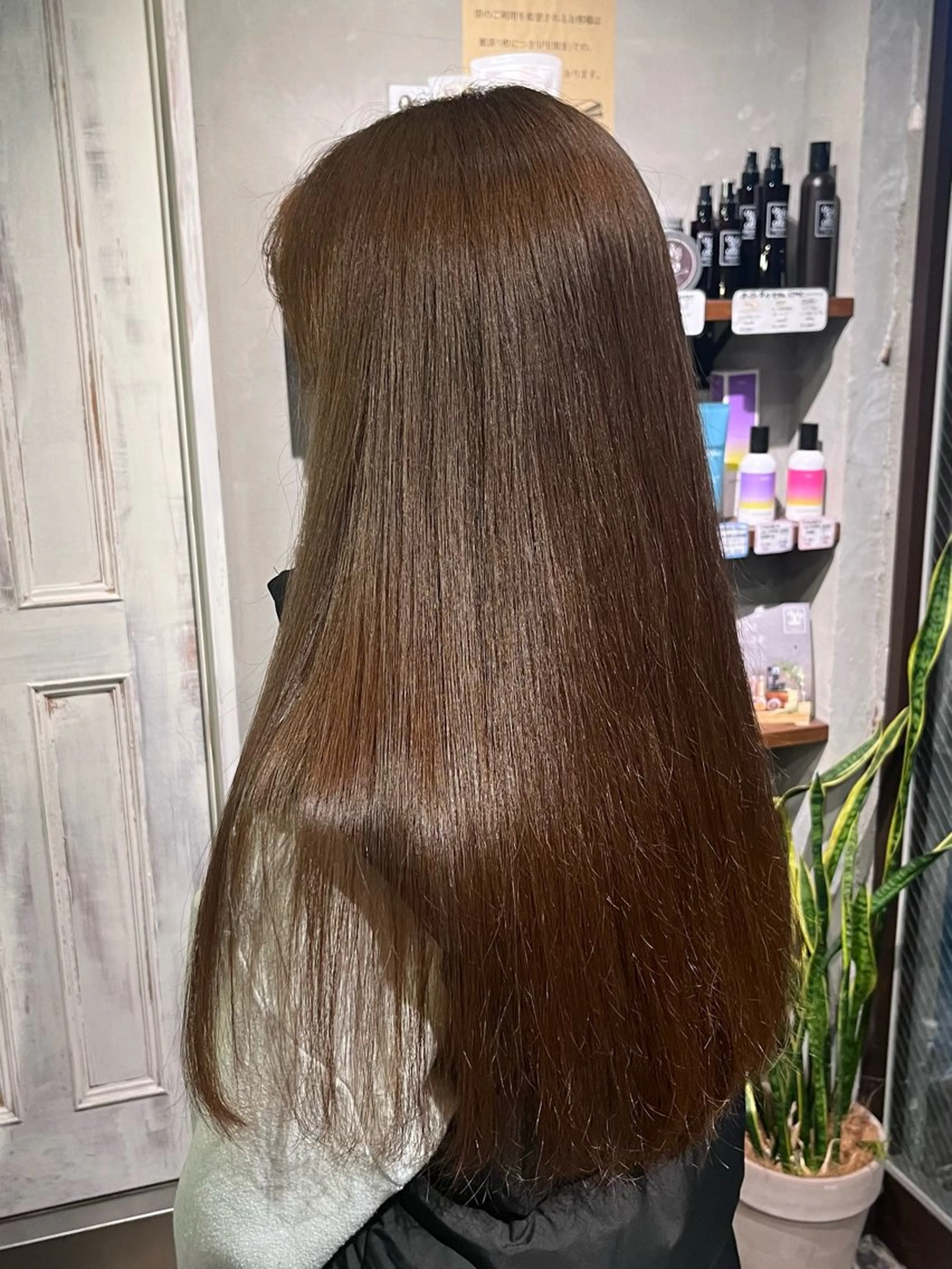 ロング ヘアカラー トリートメント むらたねね🌻 艶髪🫧韓国ヘアのヘアスタイル