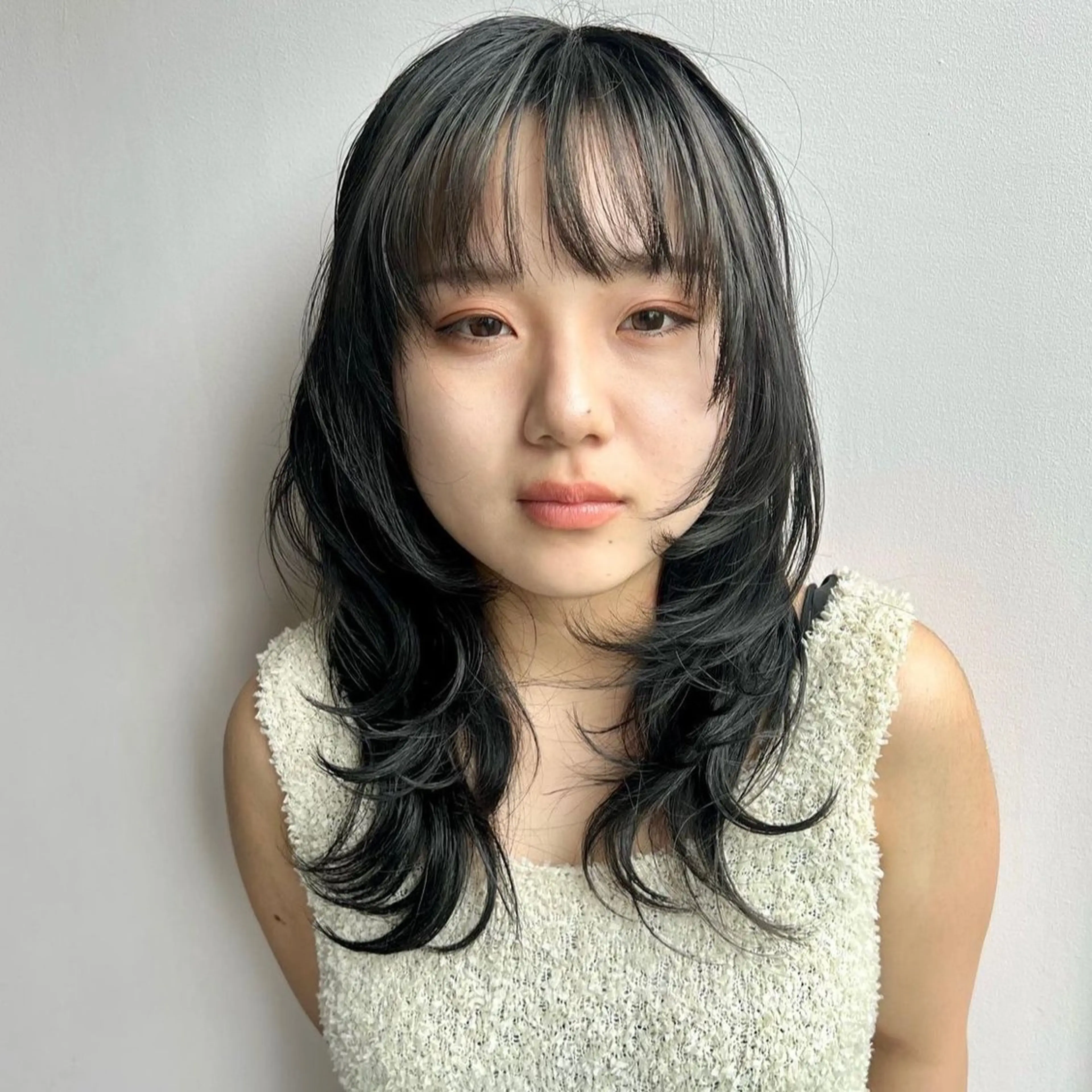 ロング ハイレイヤー レイヤーカット カット トリートメント 韓国ヘア /男女☘️ 細江 美紅のヘアスタイル