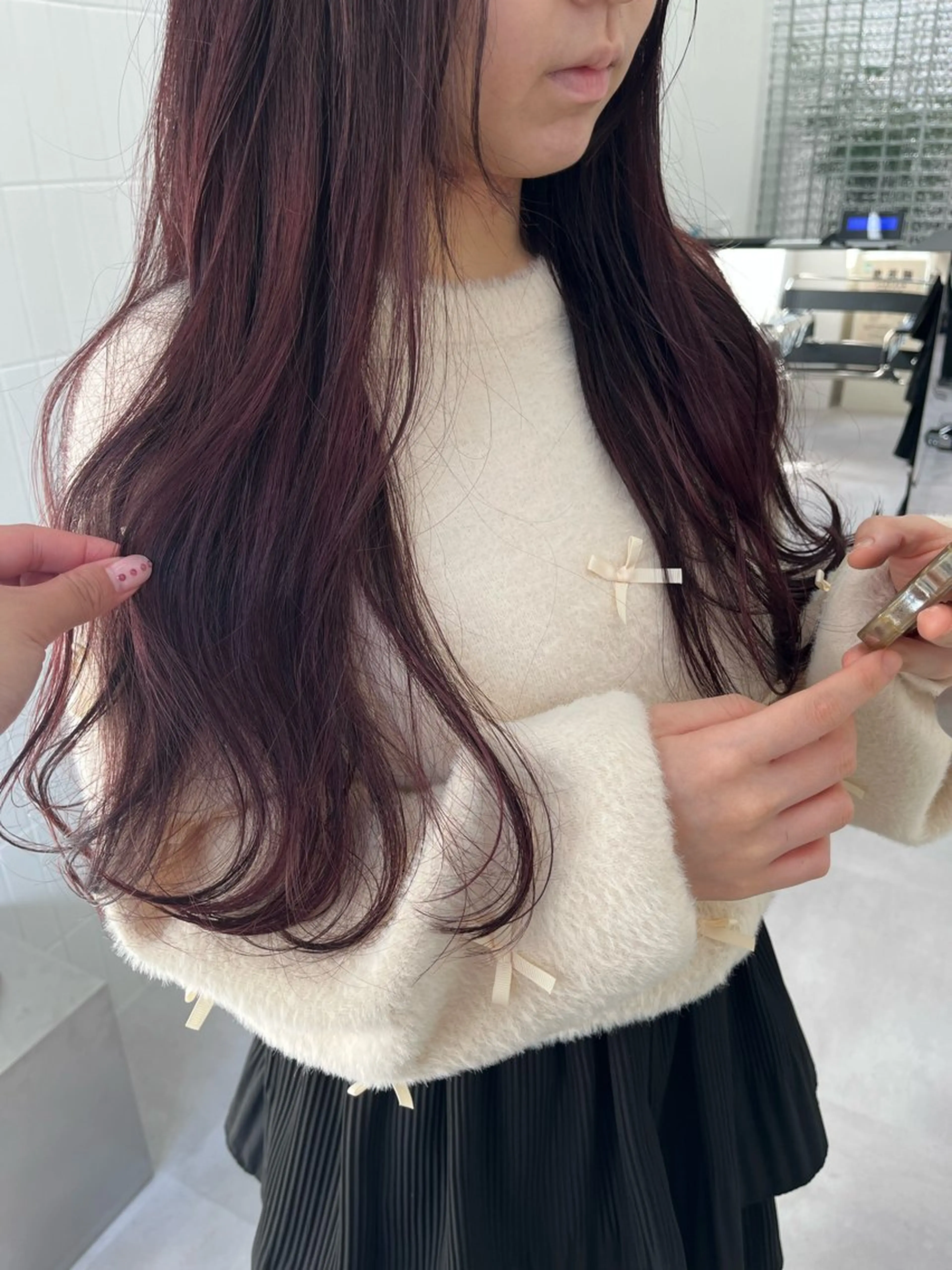 似合わせカット+カラー+3stepトリートメントの写真