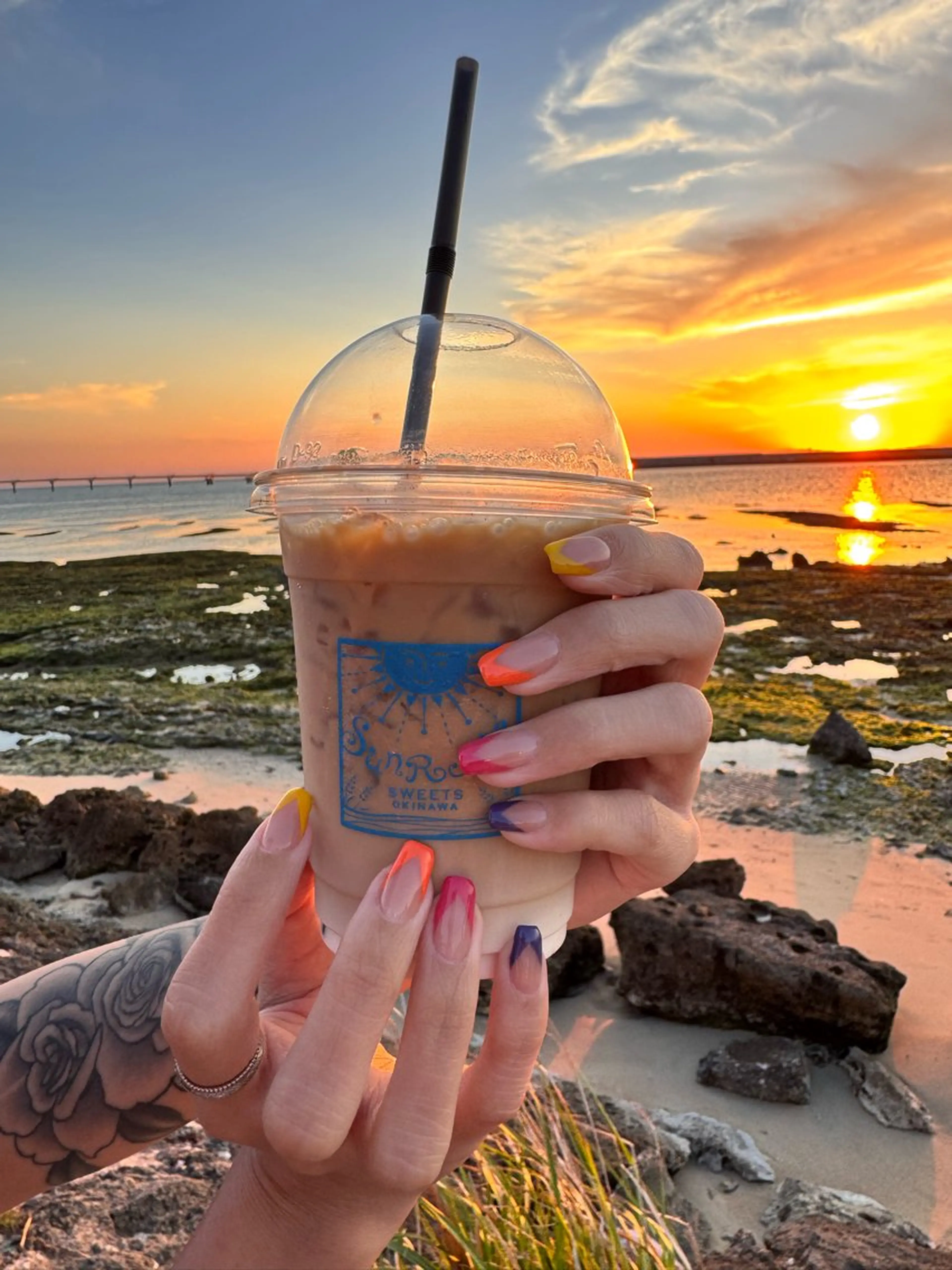 ネイル フレンチネイル Nes.nail 那覇松山のネイルデザイン